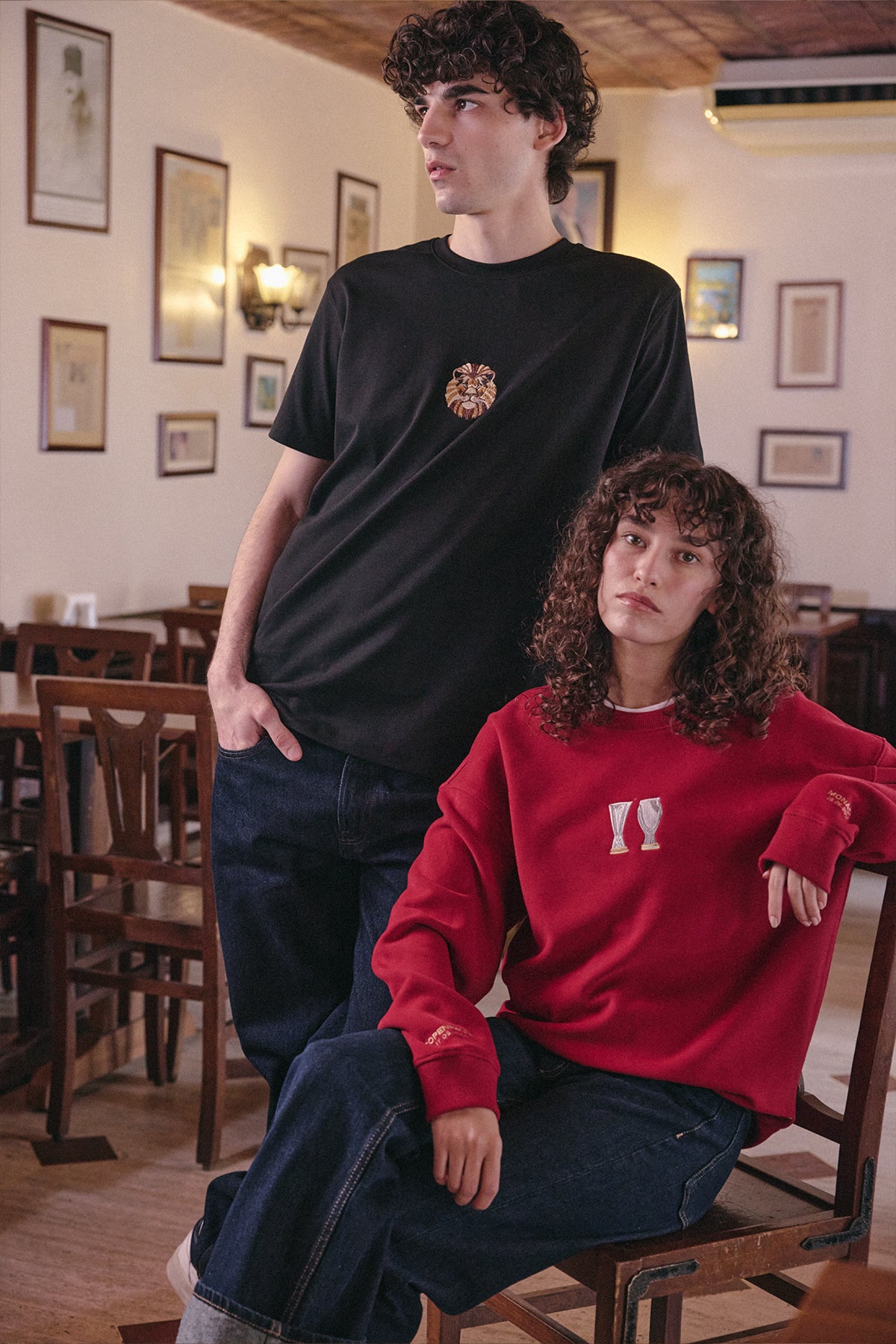 Kupa SuperSoft Sweatshirt - Kırmızı