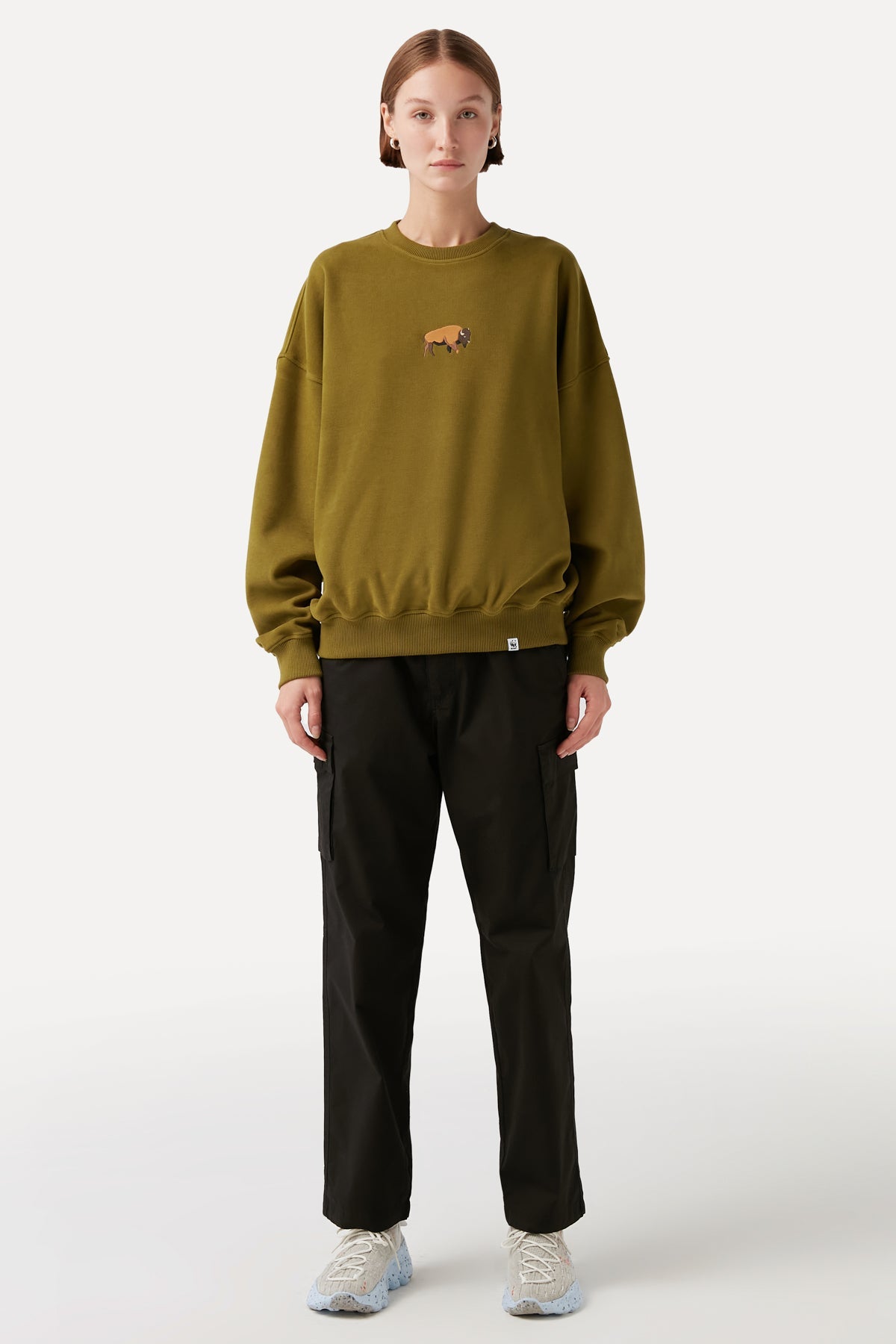 Bizon Oversize SuperSoft Sweatshirt - Haki