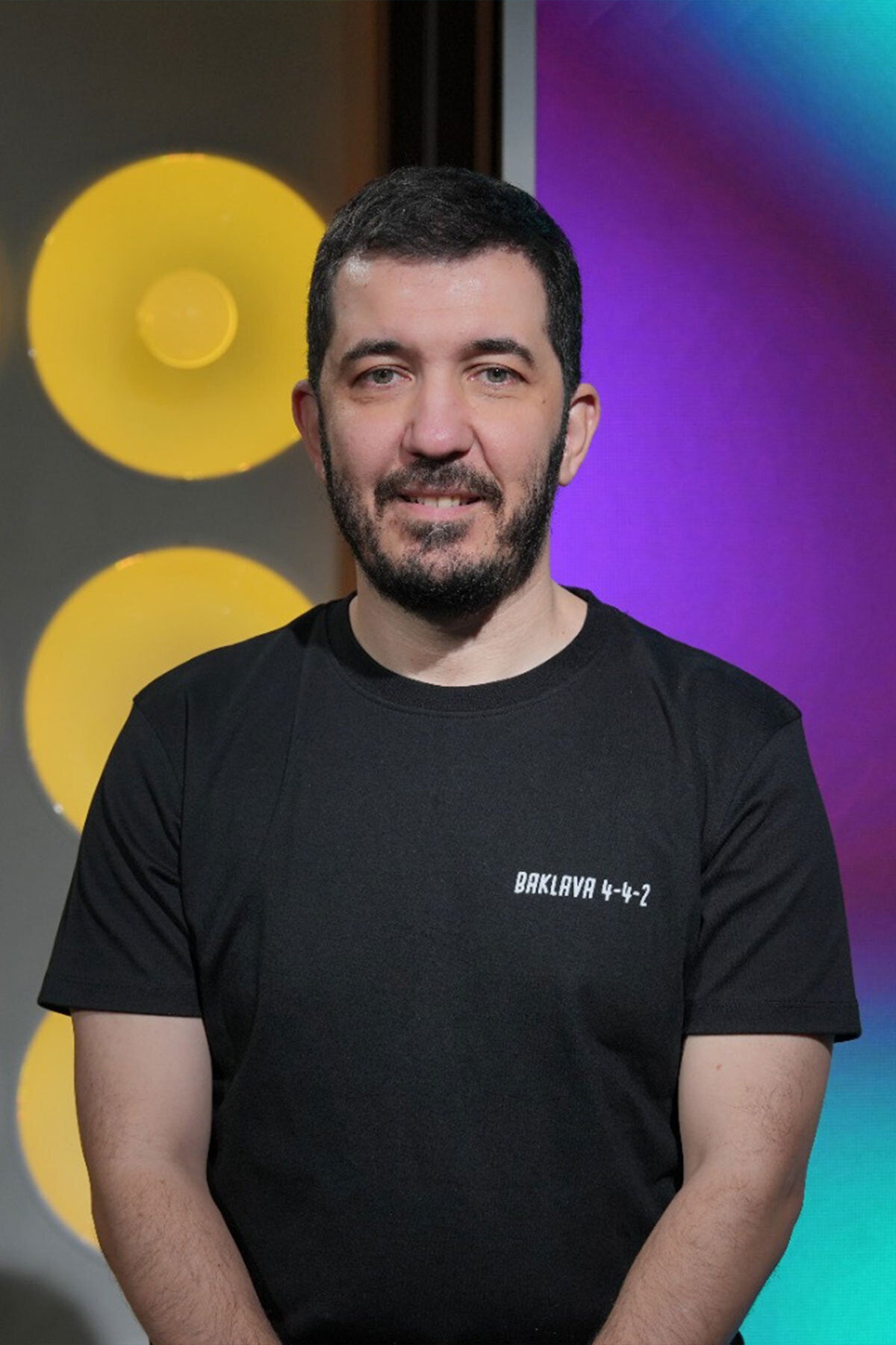 Baklava 4-4-2 Premium T-shirt - Siyah