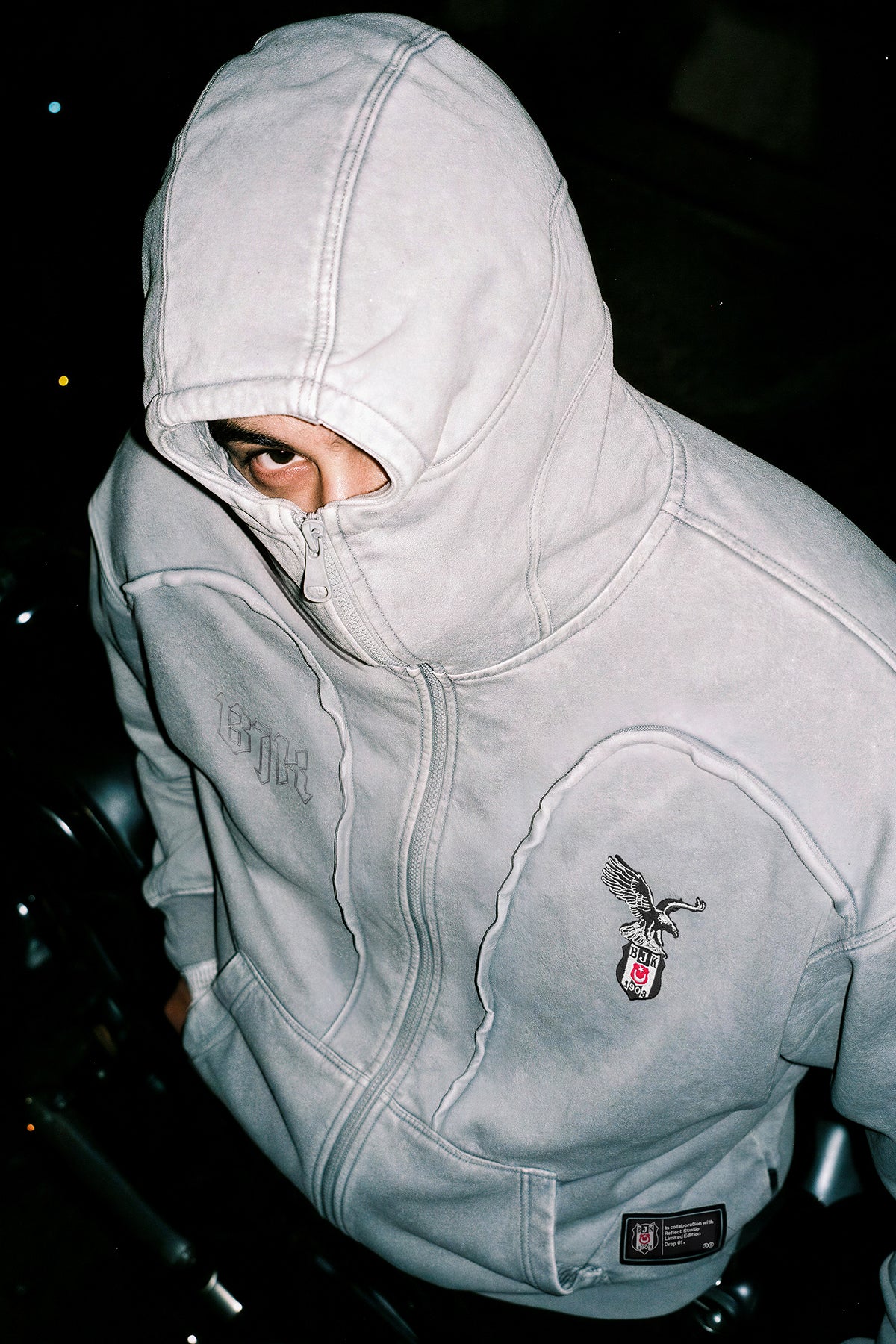 Beşiktaş Ninja Hoodie- Antrasit