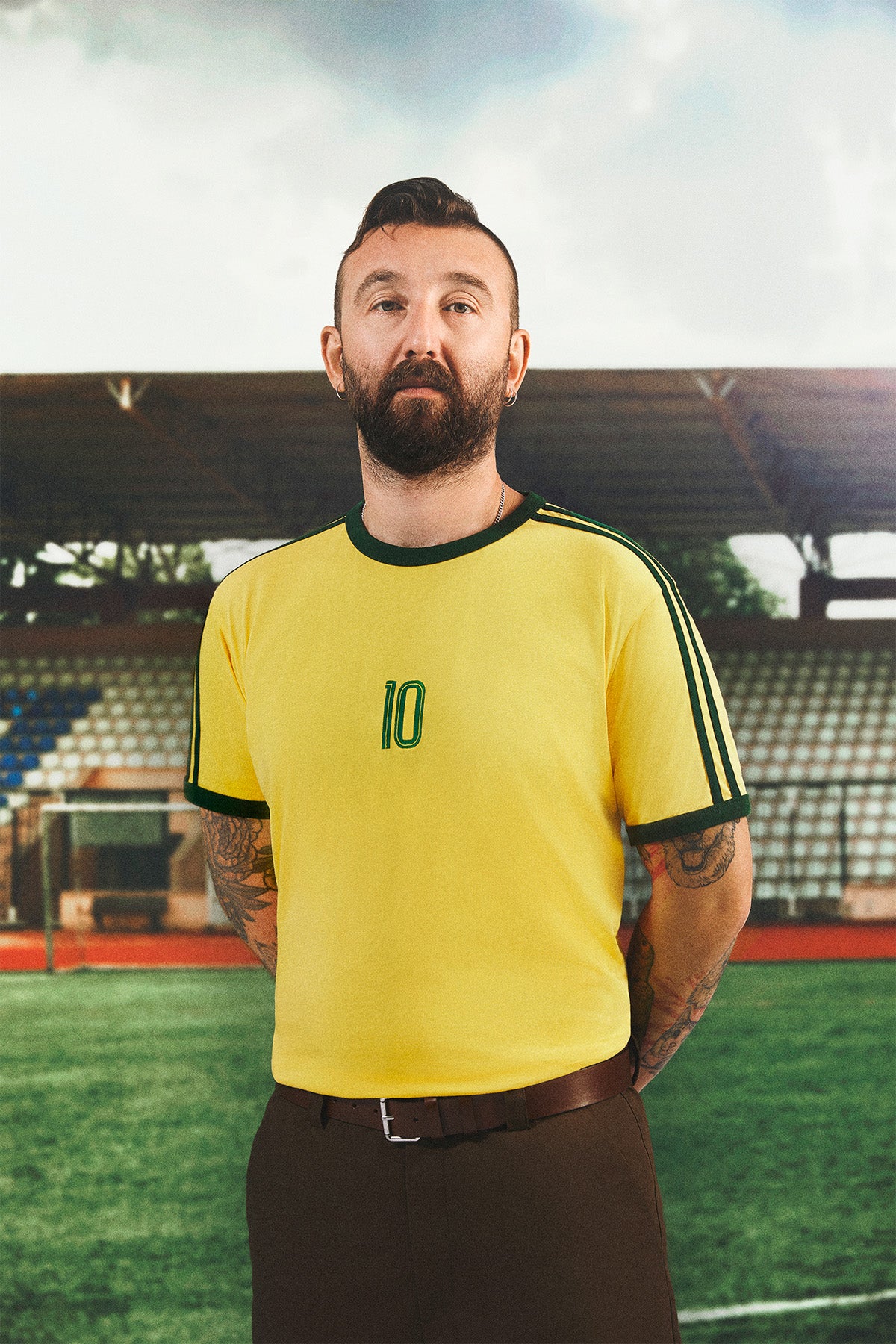 Samba 10 Lightweight T-Shirt - Sarı