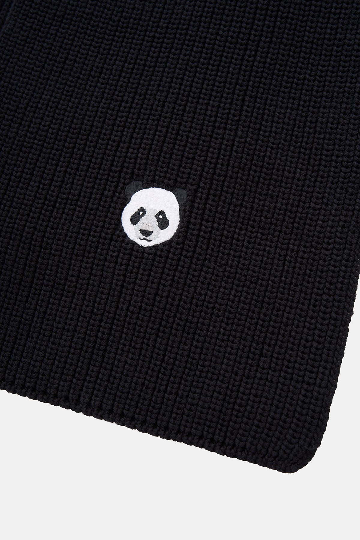 Panda Atkı - Siyah