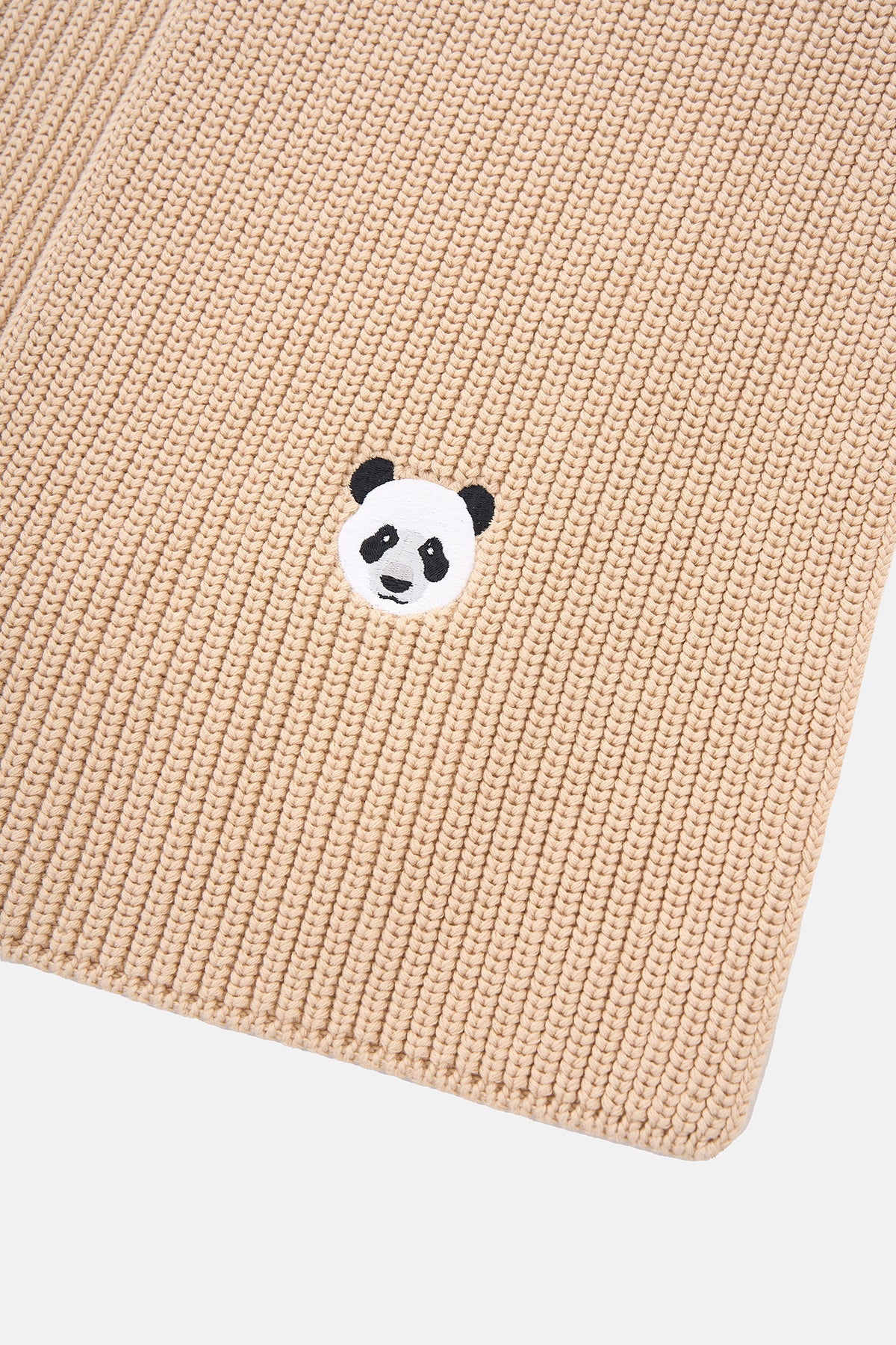 Panda Atkı - Ekru