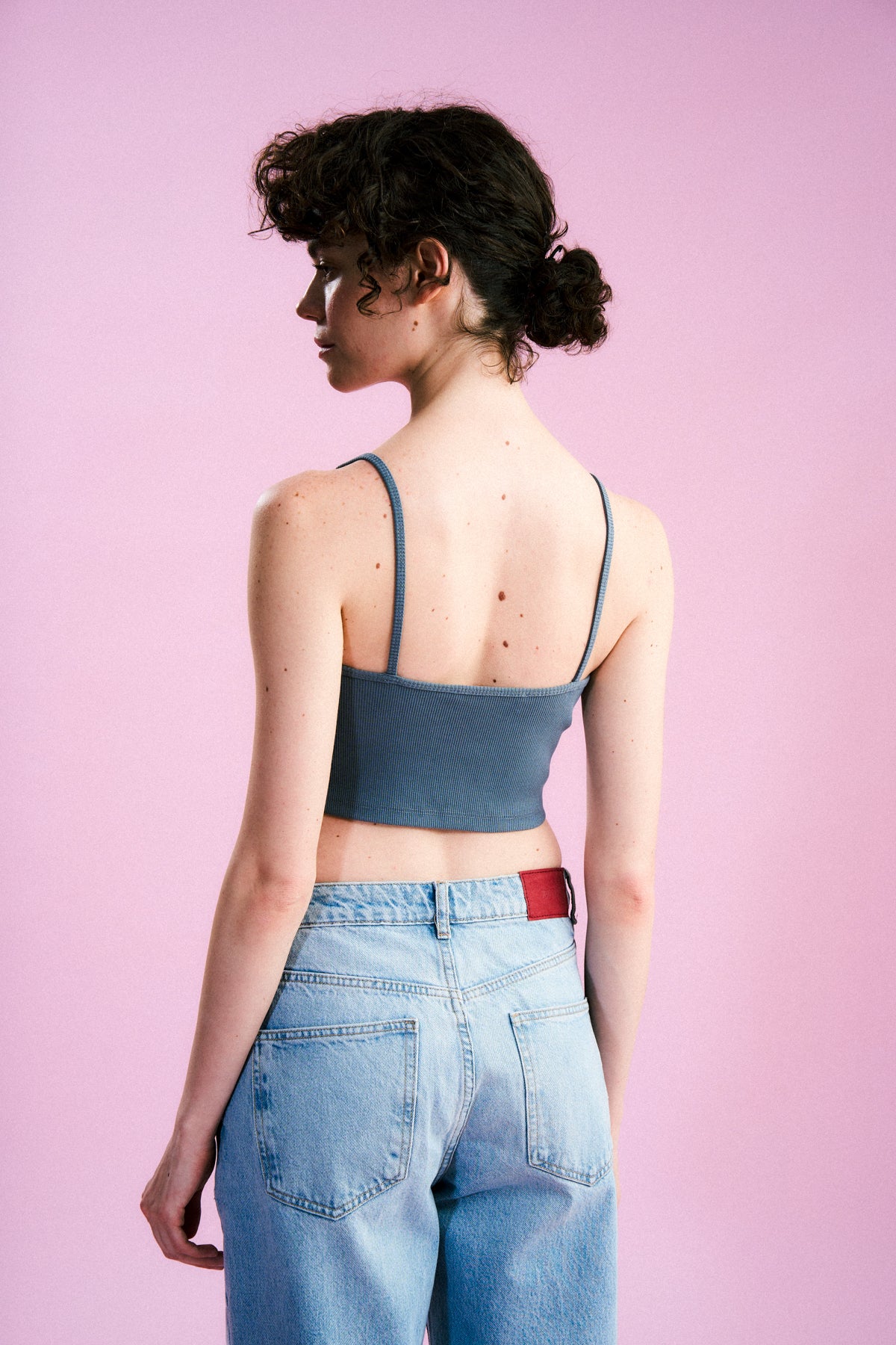 Palyaço Balığı Ribana Askılı Atlet - Füme