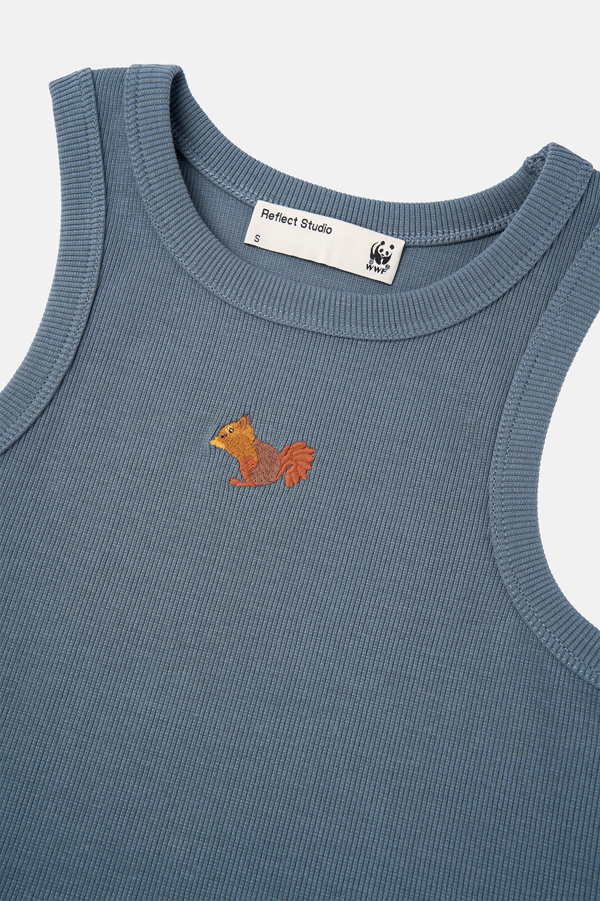 Sincap Halter Yaka Ribana Crop Top - Füme