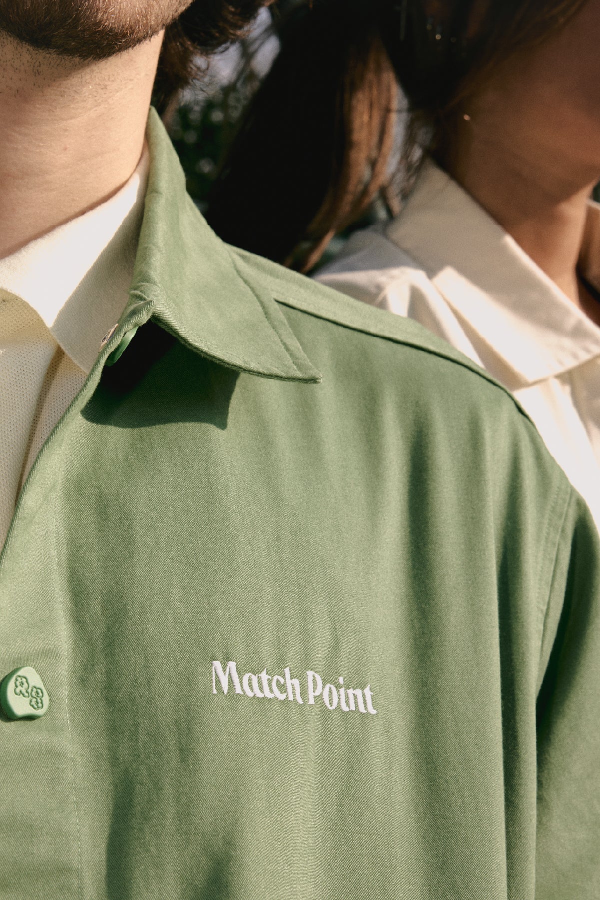 Match Point İnce Ceket - Yeşil