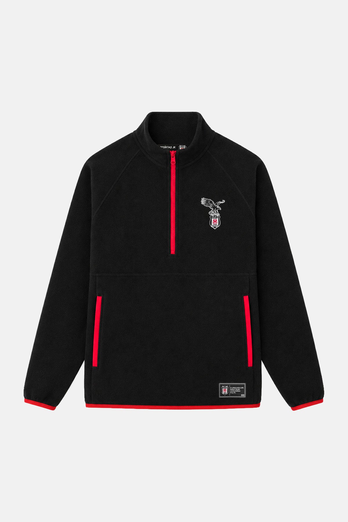Beşiktaş Red Line Half-Zip Polar - Siyah