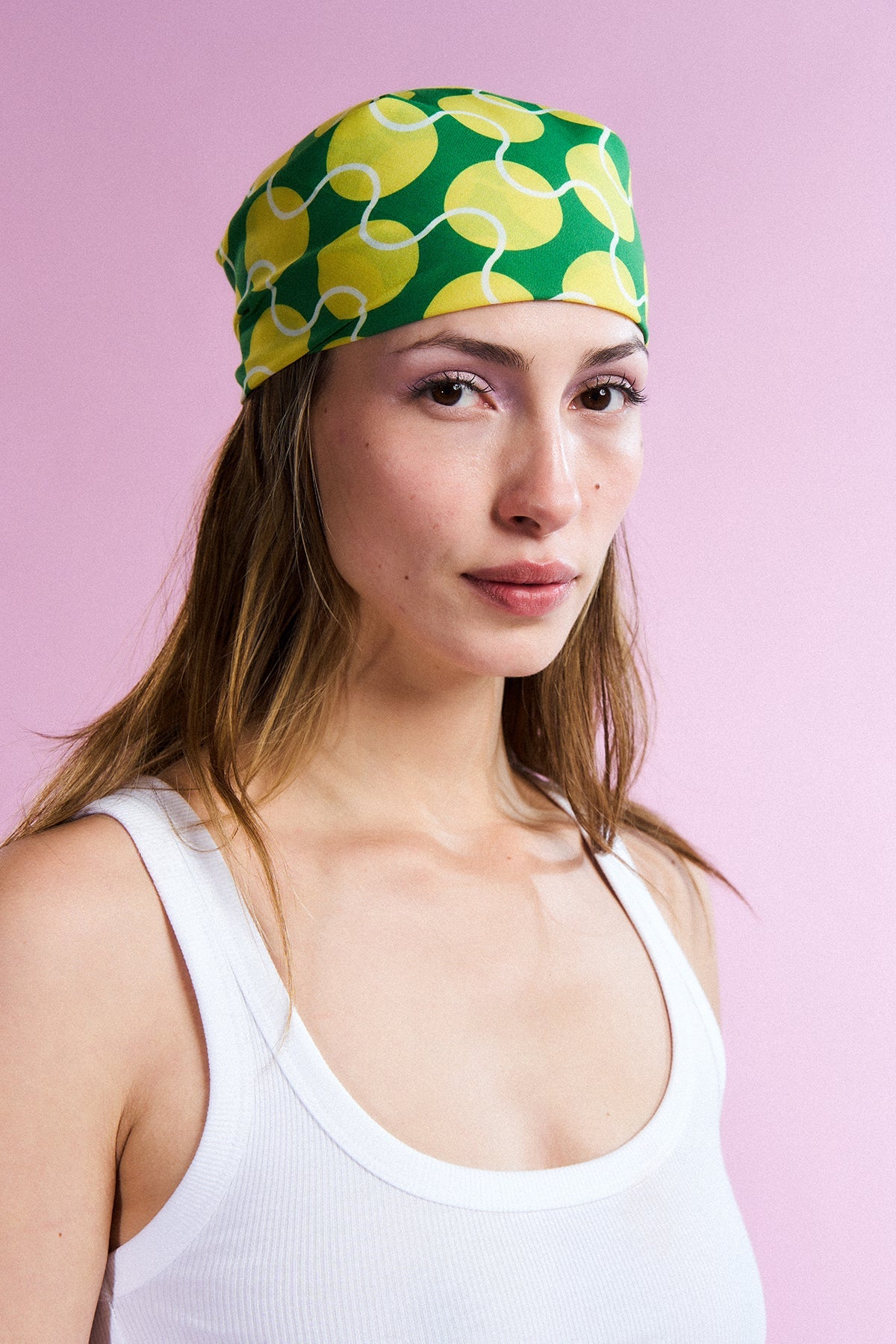 Tennis Ball Bandana - Sarı/Yeşil