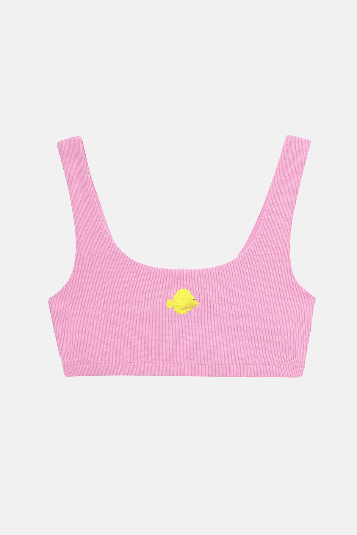 Yellow Tang Ribana Bra - Pembe