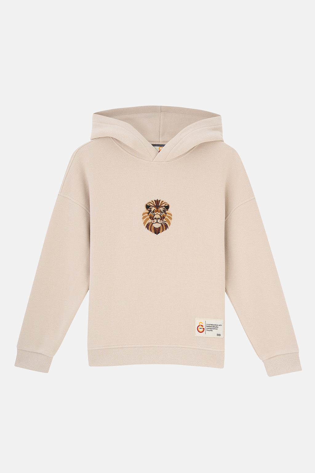 Aslan Çocuk Hoodie - Parşömen Bej