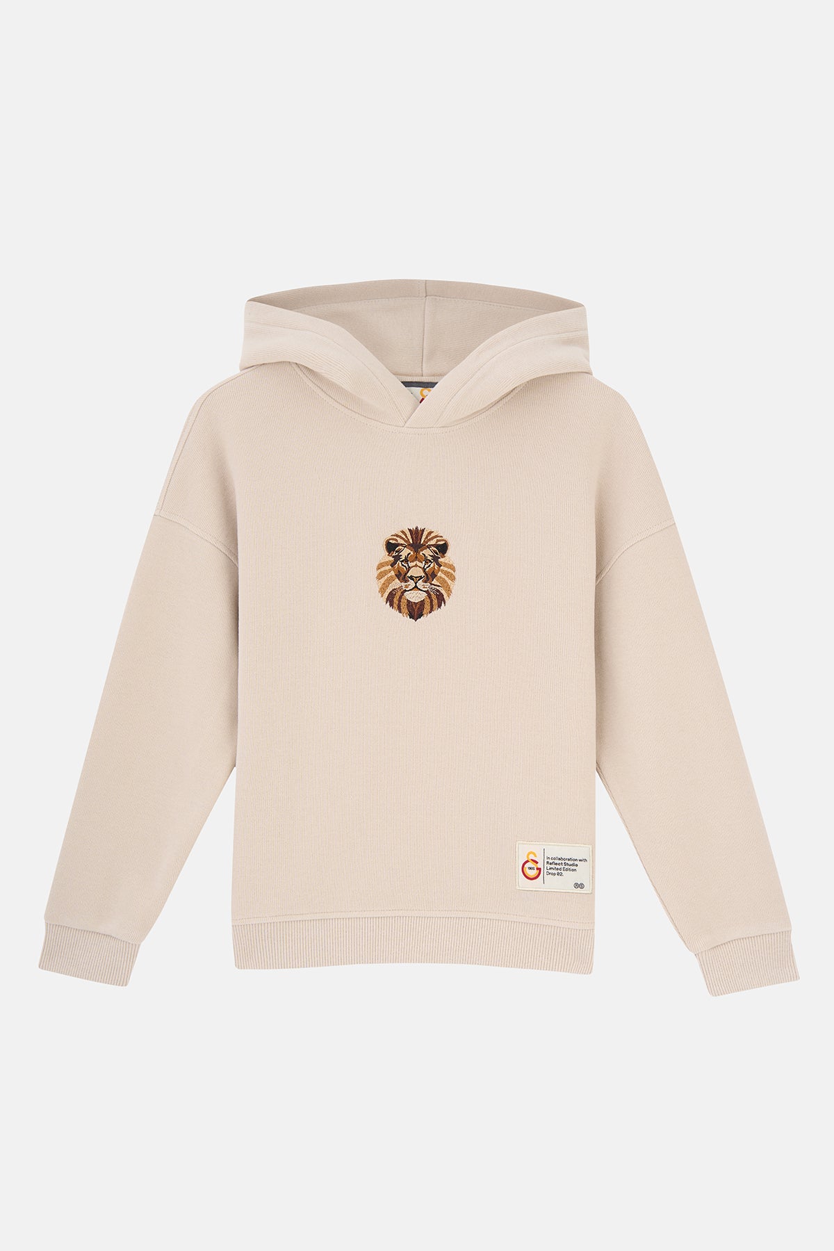 Aslan Çocuk Hoodie - Parşömen Bej