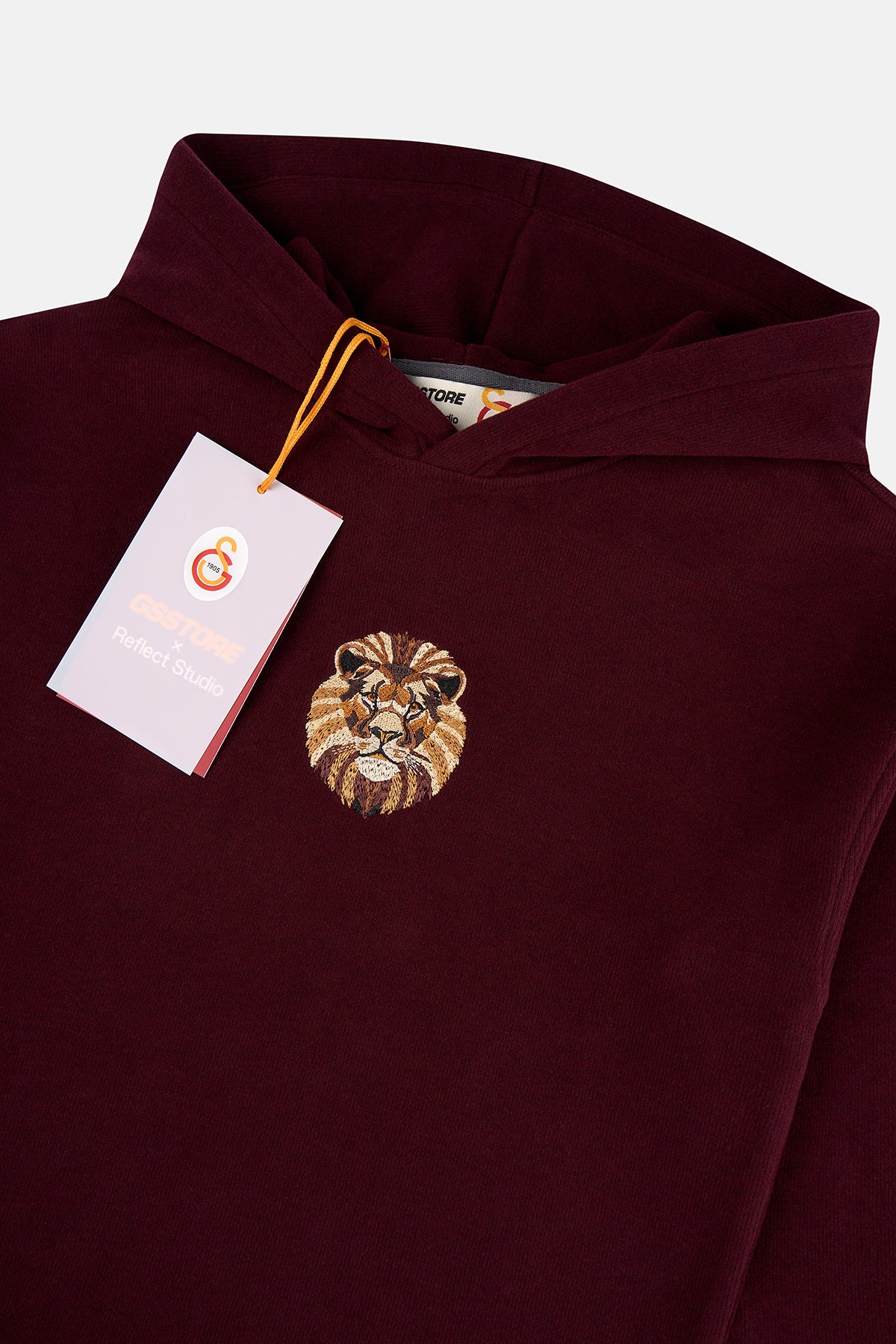 Aslan Çocuk Hoodie - Bordo
