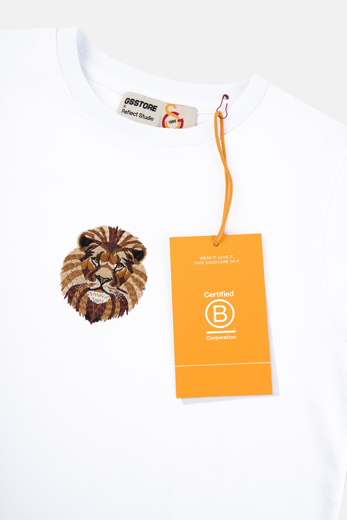 Aslan Çocuk T-Shirt - Beyaz
