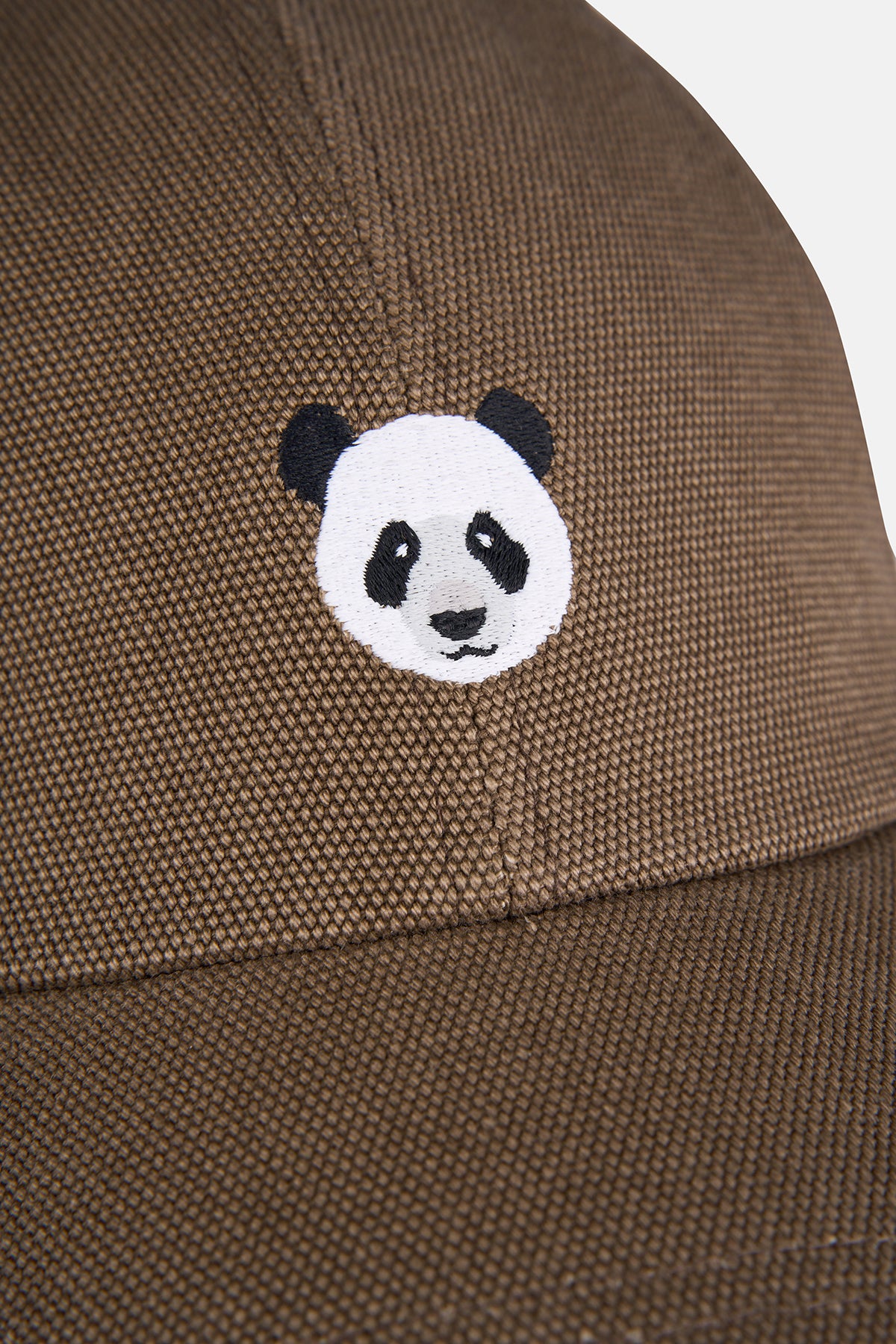 Panda Cap - Koyu Bej