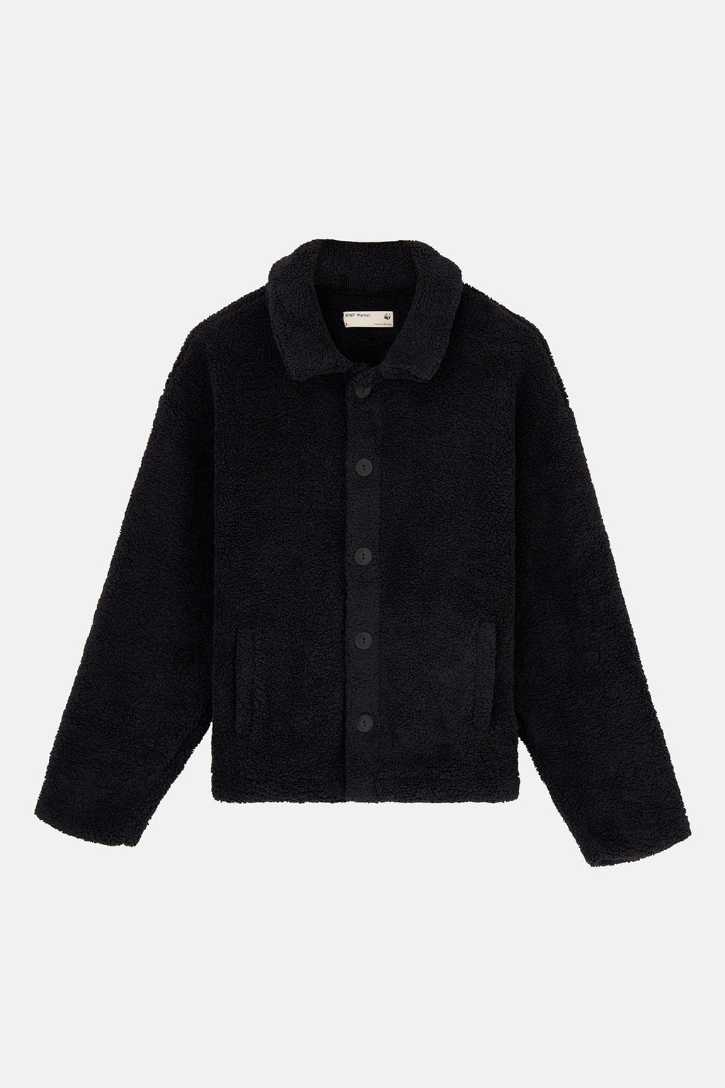Planet First Sherpa Ceket - Siyah