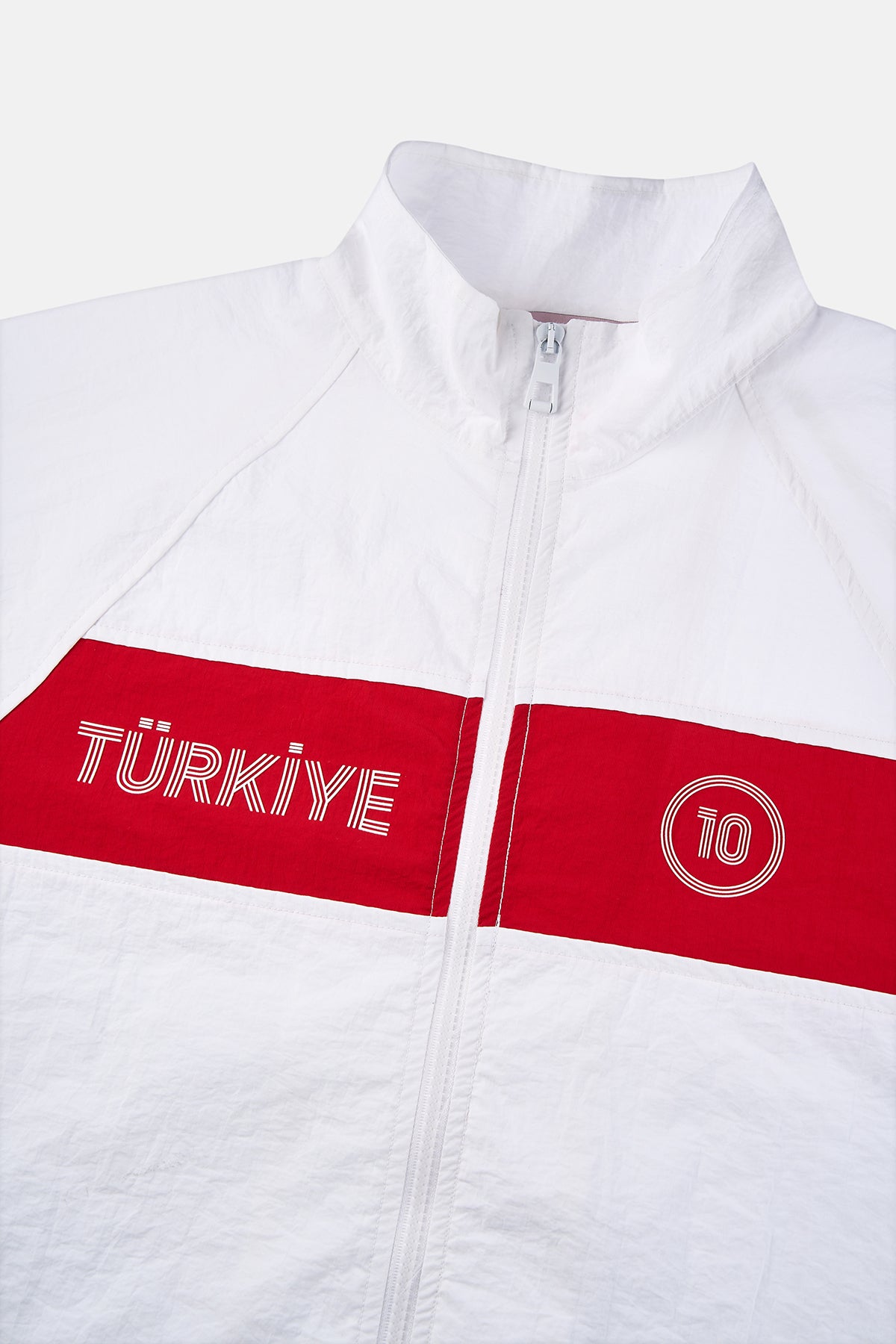 Türkiye 10 Rüzgarlık - Beyaz/Kırmızı