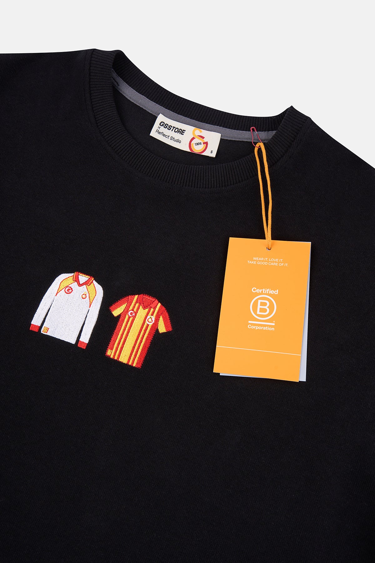 Retro Forma SuperSoft Sweatshirt - Siyah
