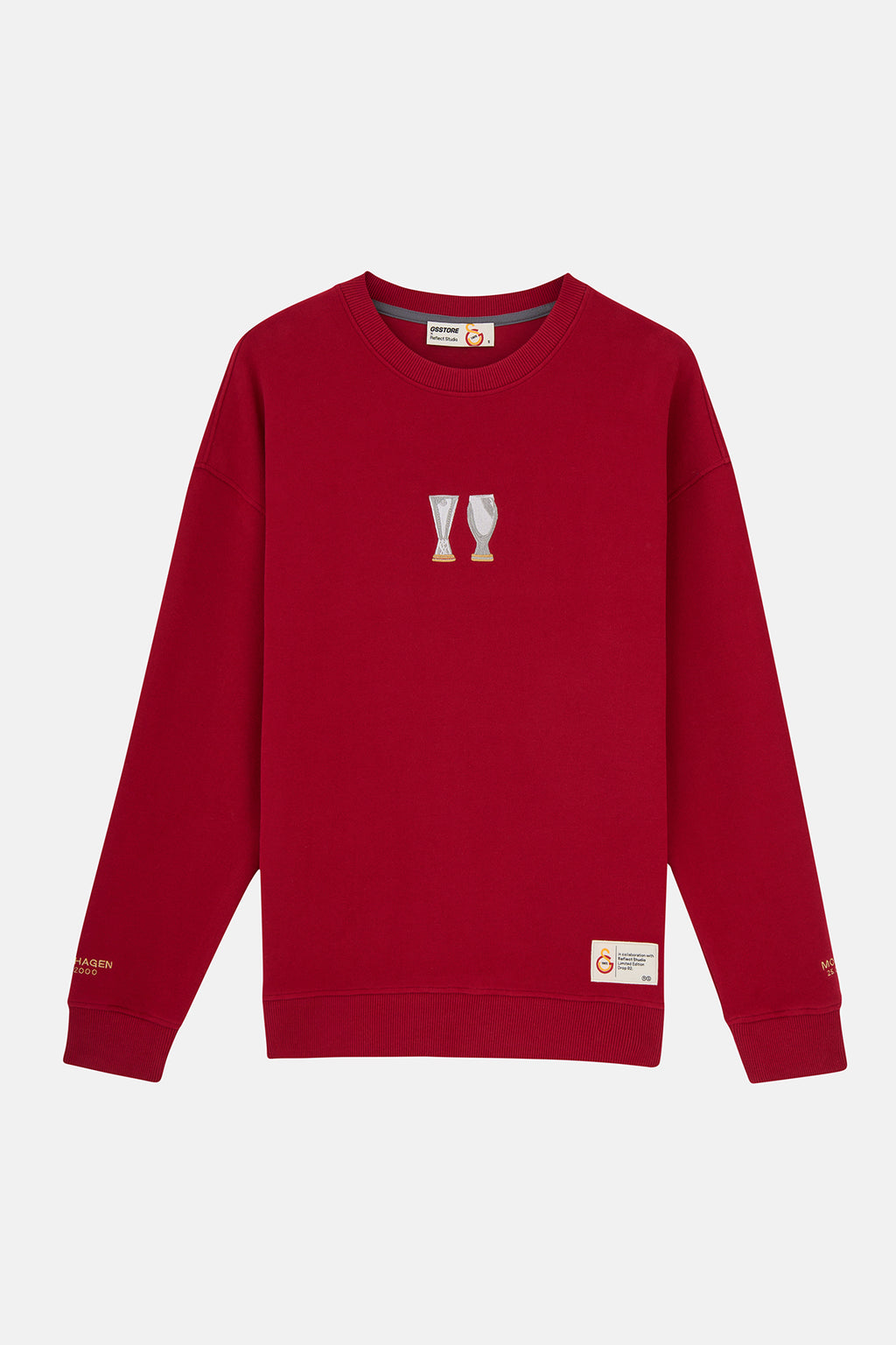Kupa SuperSoft Sweatshirt - Kırmızı