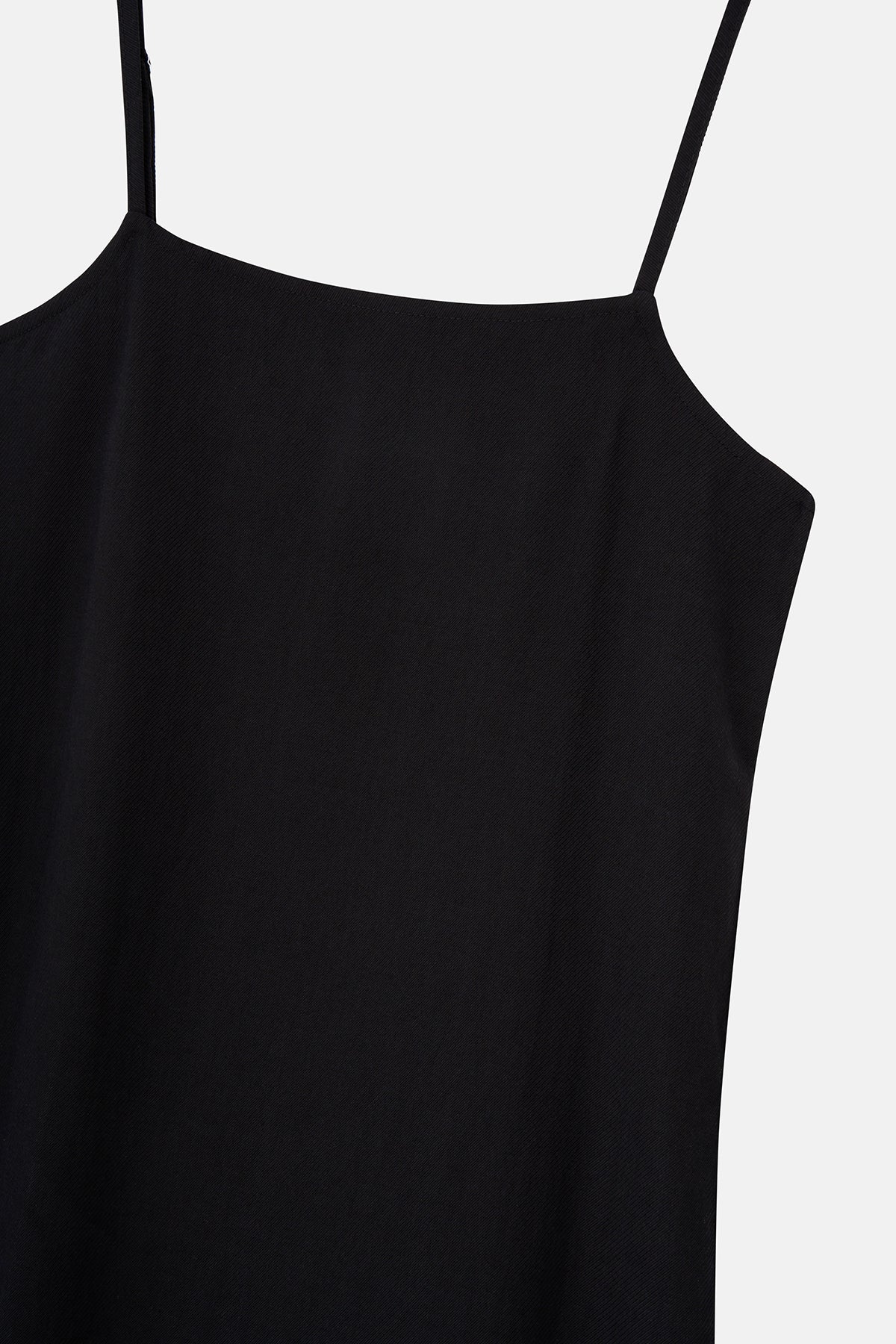 Basic TENCEL™ Uzun Elbise - Siyah