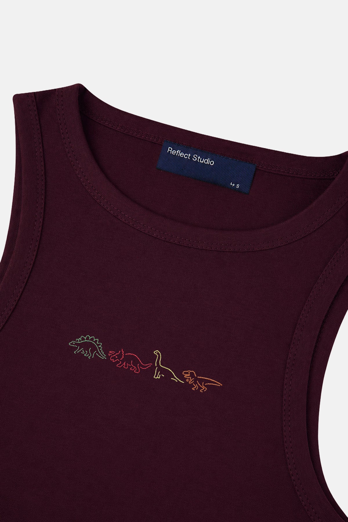 Dinozorlar Premium Elbise - Bordo