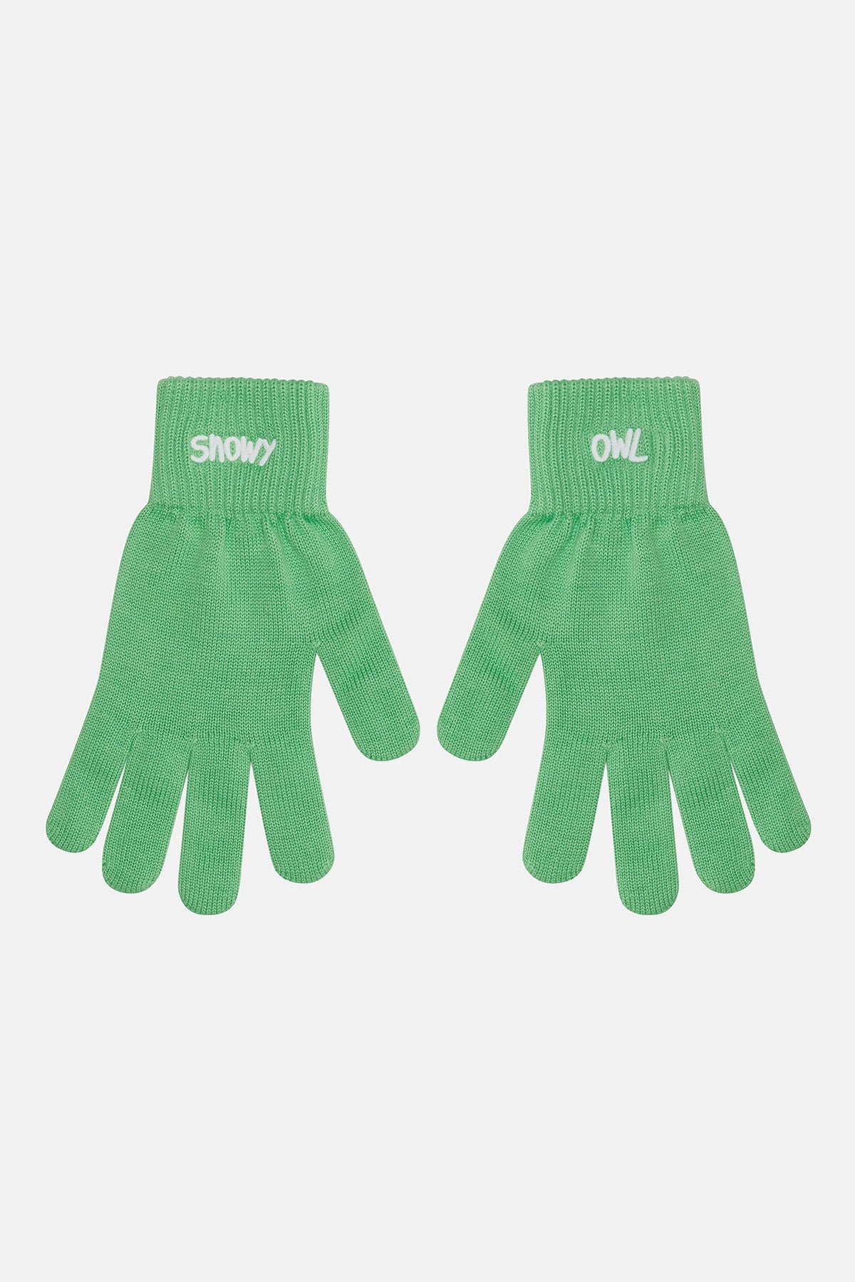Kar Baykuşu Eldiven - Yeşil