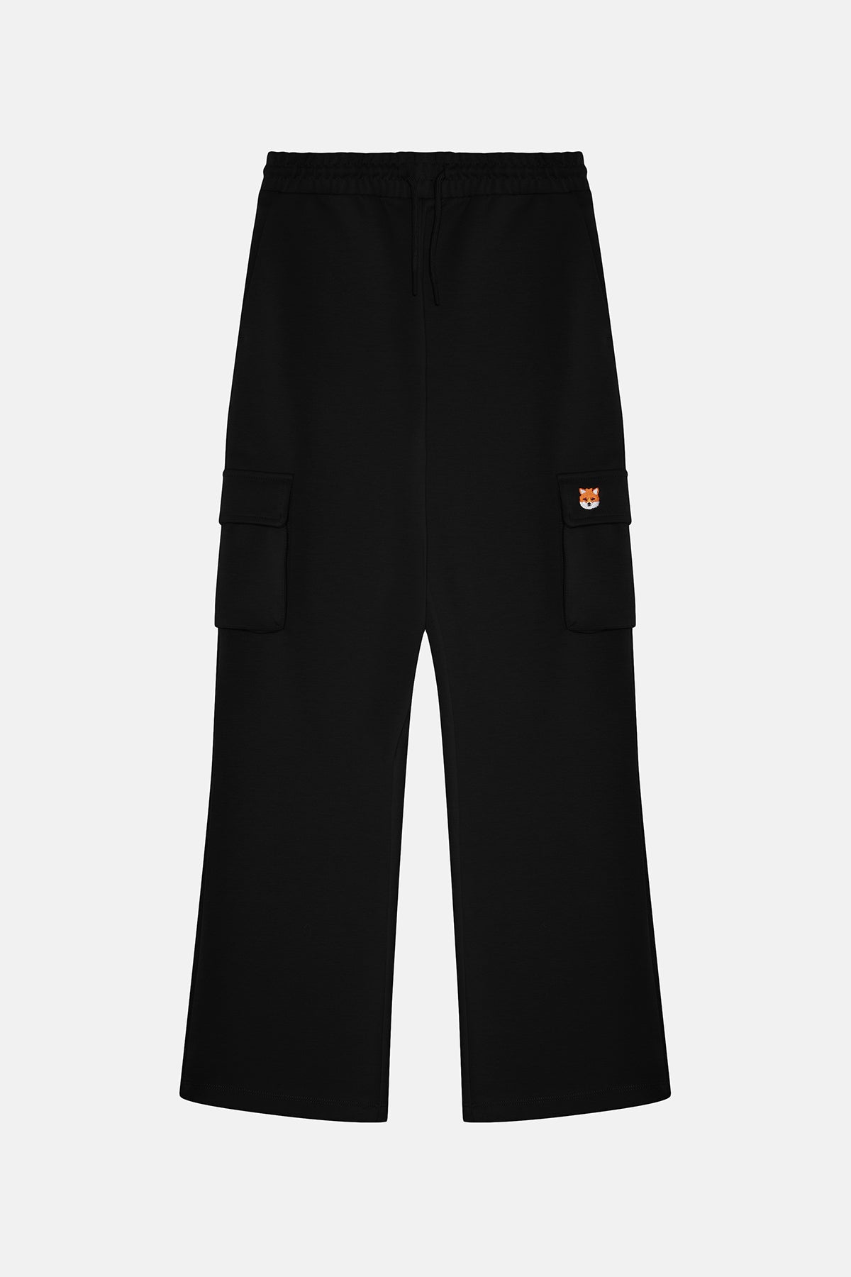 Kızıl Tilki Premium Kadın Kargo Eşofman Altı - Siyah