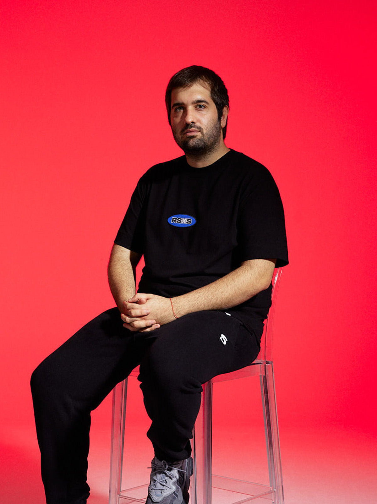 RSXS Oversize Heavyweight T-Shirt - Siyah
