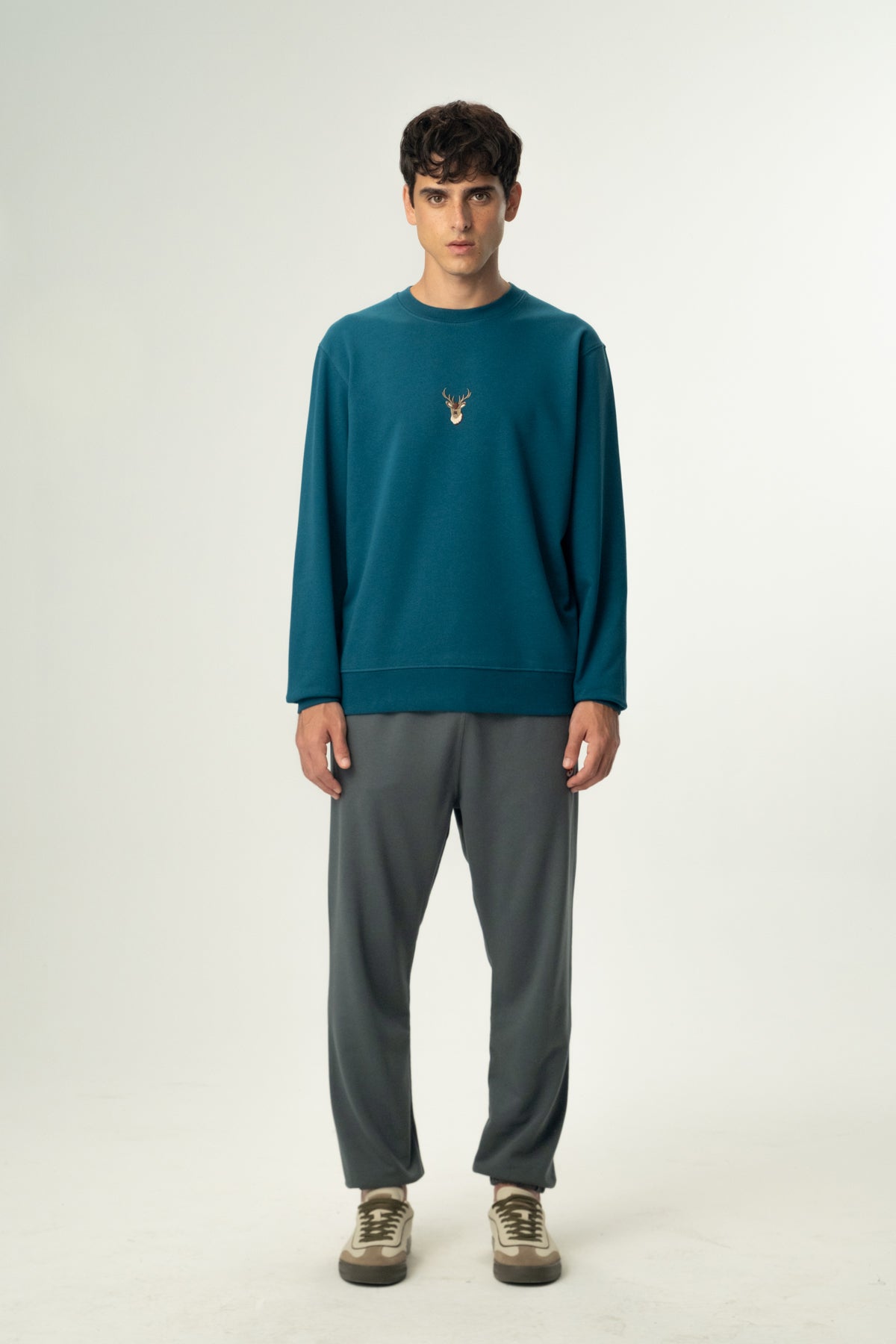 Kızıl Tilki Soft Fleece Erkek Eşofman Altı - Antrasit