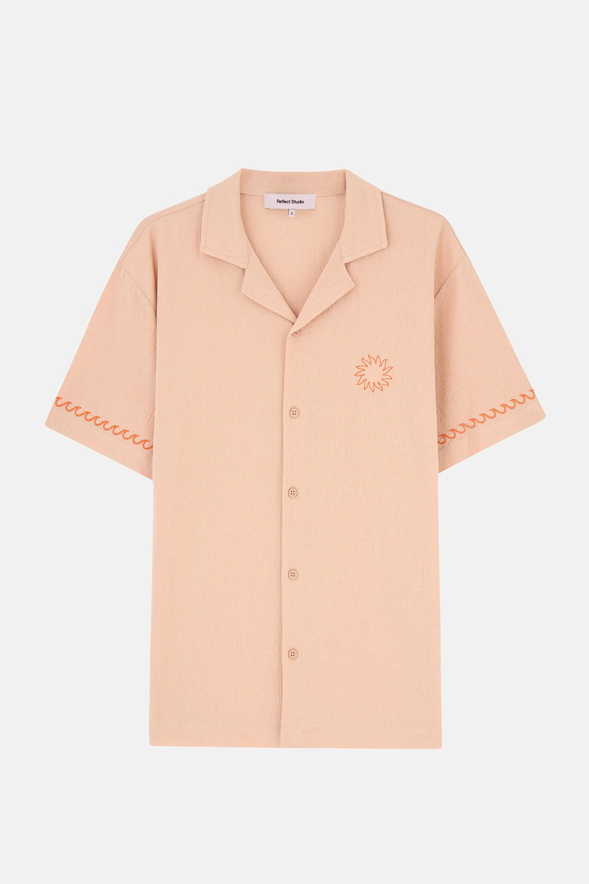 Güneş ve Dalga Müslin Gömlek - Bej