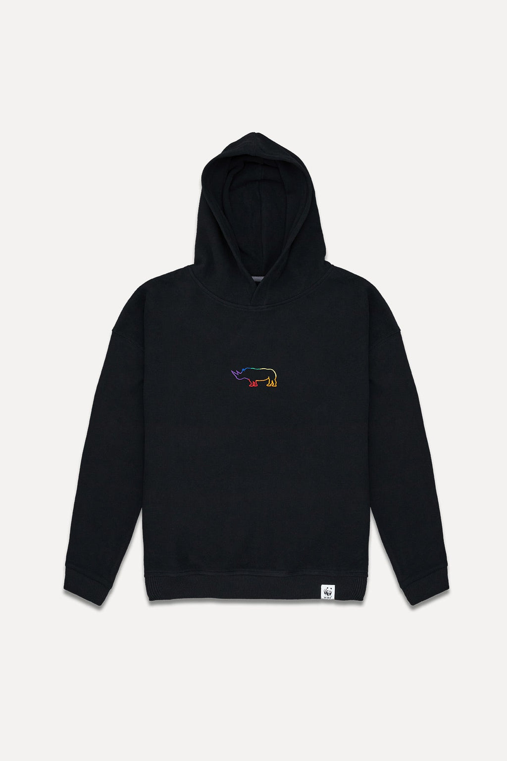 Gergedan SuperSoft Hoodie - Siyah