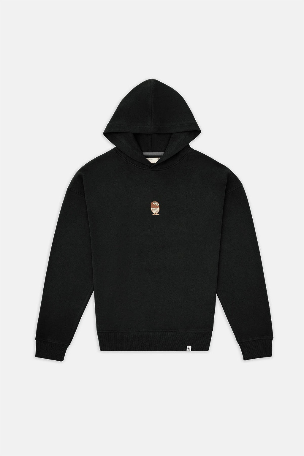 Cin Baykuşu SuperSoft Hoodie - Siyah