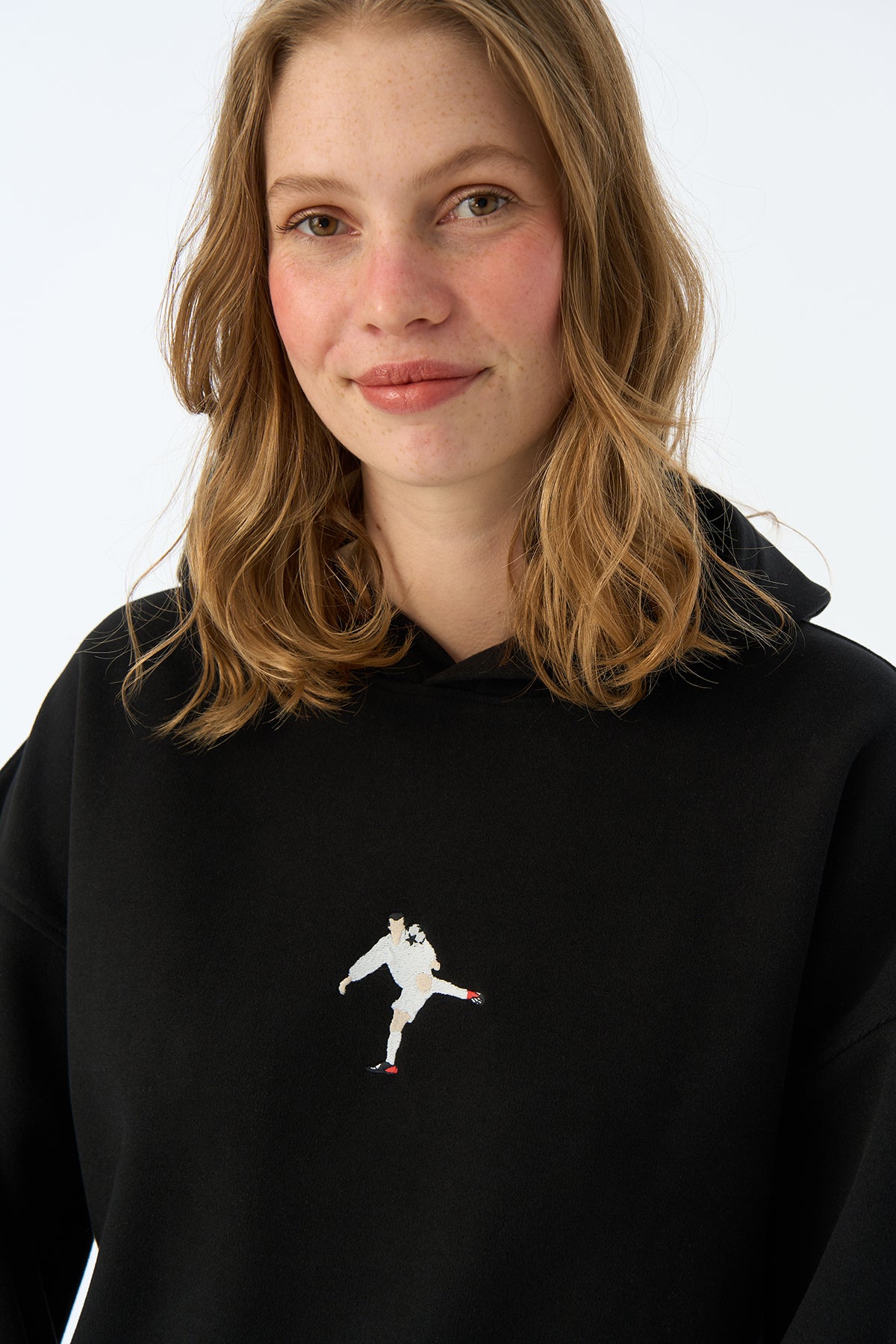 Zizou SuperSoft Hoodie - Siyah