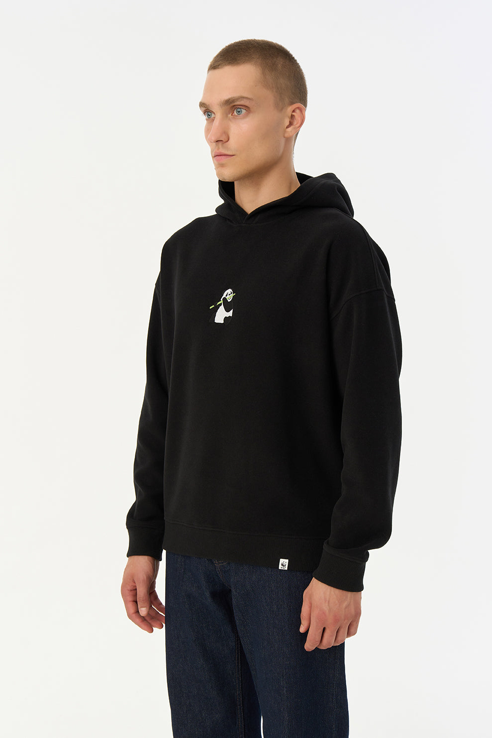 Panda SuperSoft Hoodie - Siyah