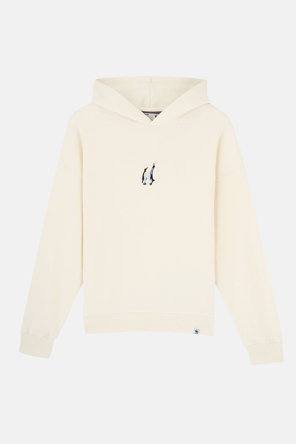 İmparator Penguen SuperSoft Hoodie - Ekru