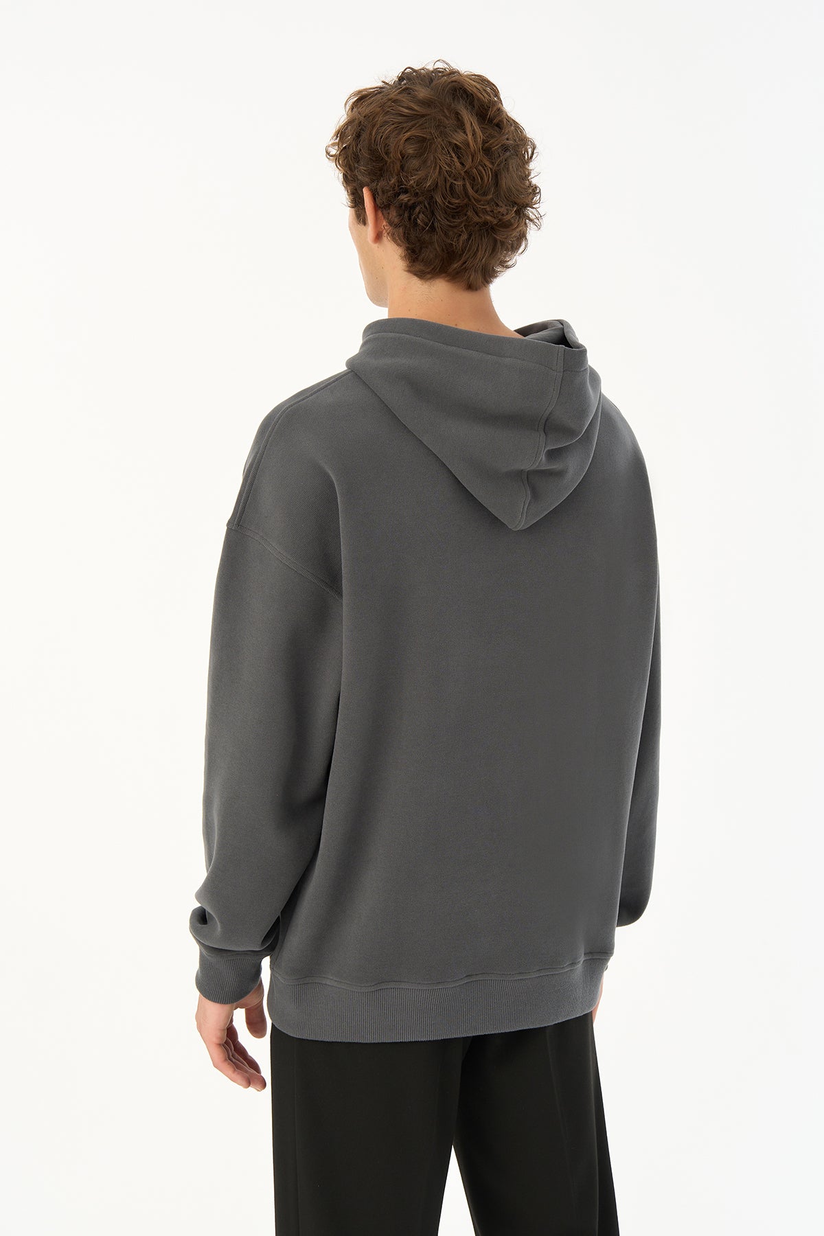 İmparator Penguen SuperSoft Hoodie - Antrasit