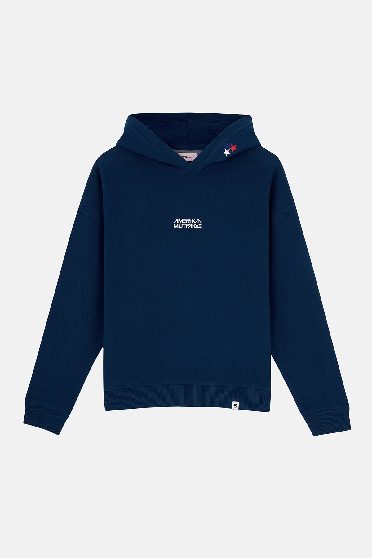 Amerikan Mutfak Logo SuperSoft Hoodie - Lacivert