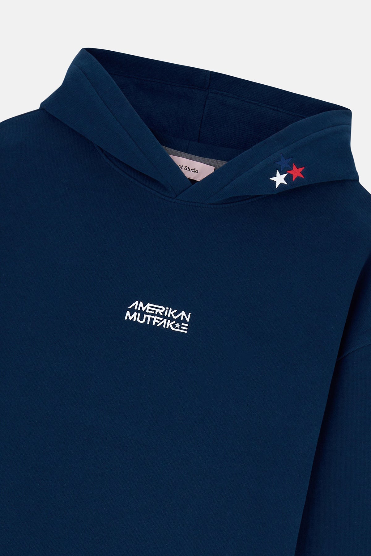 Amerikan Mutfak Logo SuperSoft Hoodie - Lacivert