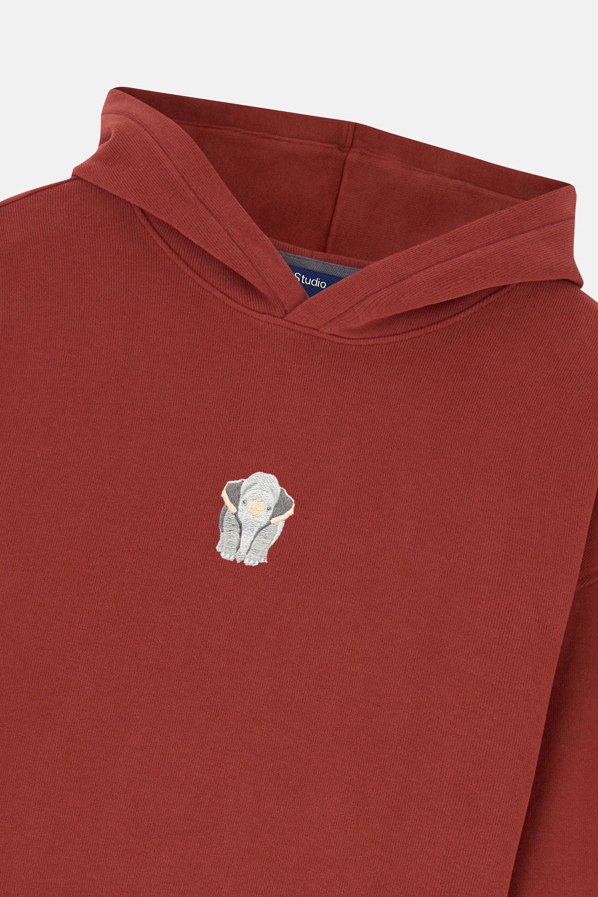 Yavru Fil SuperSoft Hoodie - Kiremit