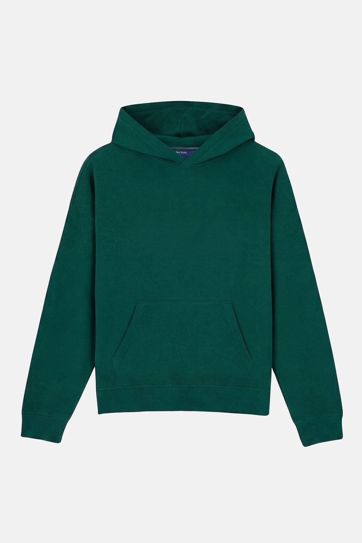 Basic SuperSoft Cepli Hoodie - Nefti Yeşili