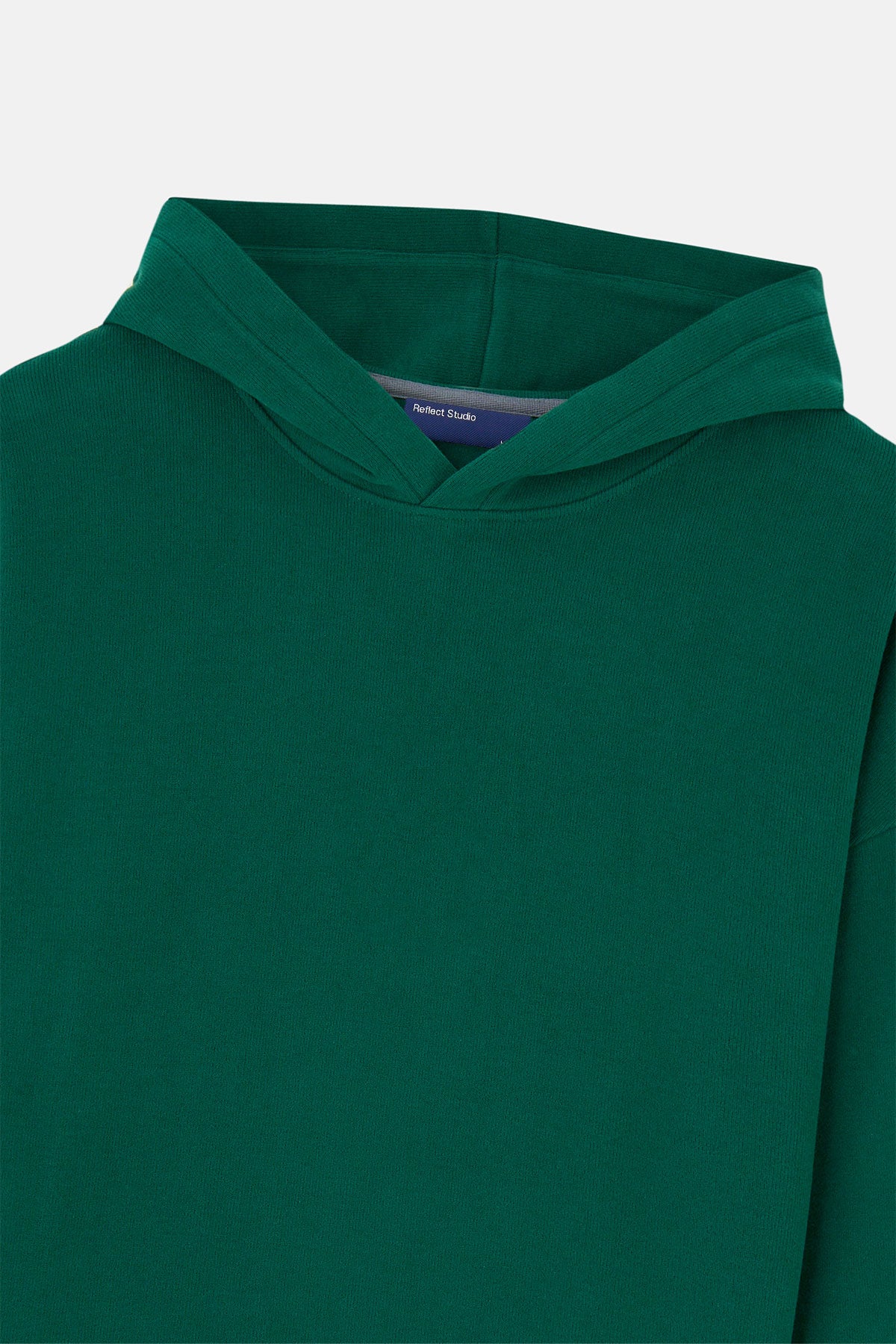 Basic SuperSoft Cepli Hoodie - Nefti Yeşili
