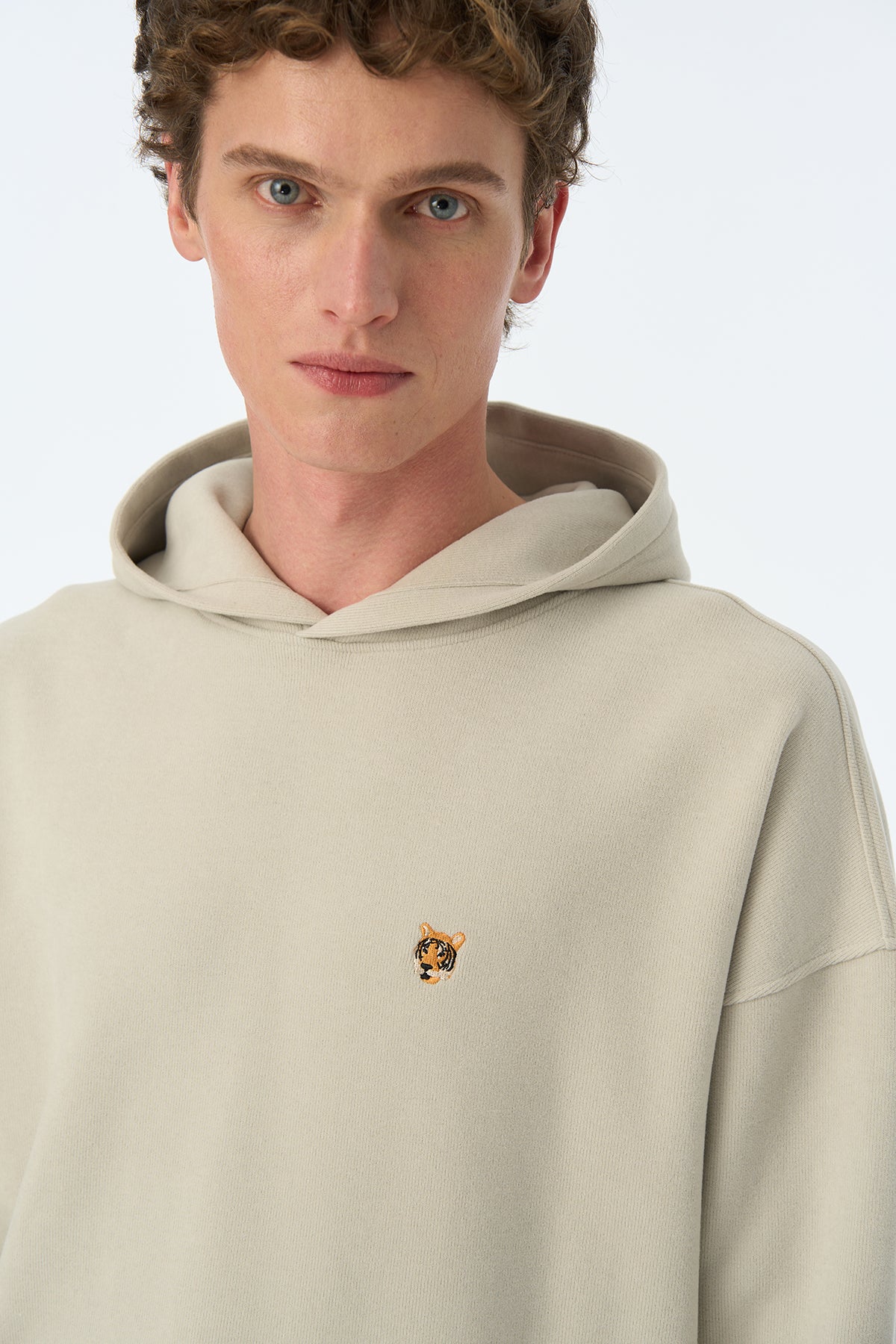 Kaplan SuperSoft Cepli Hoodie - Açık Gri