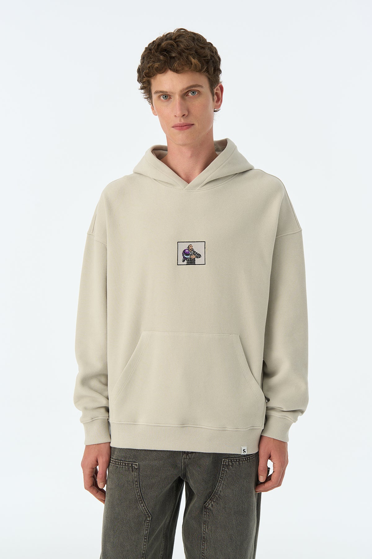 Sir. #44 SuperSoft Cepli Hoodie - Açık Gri