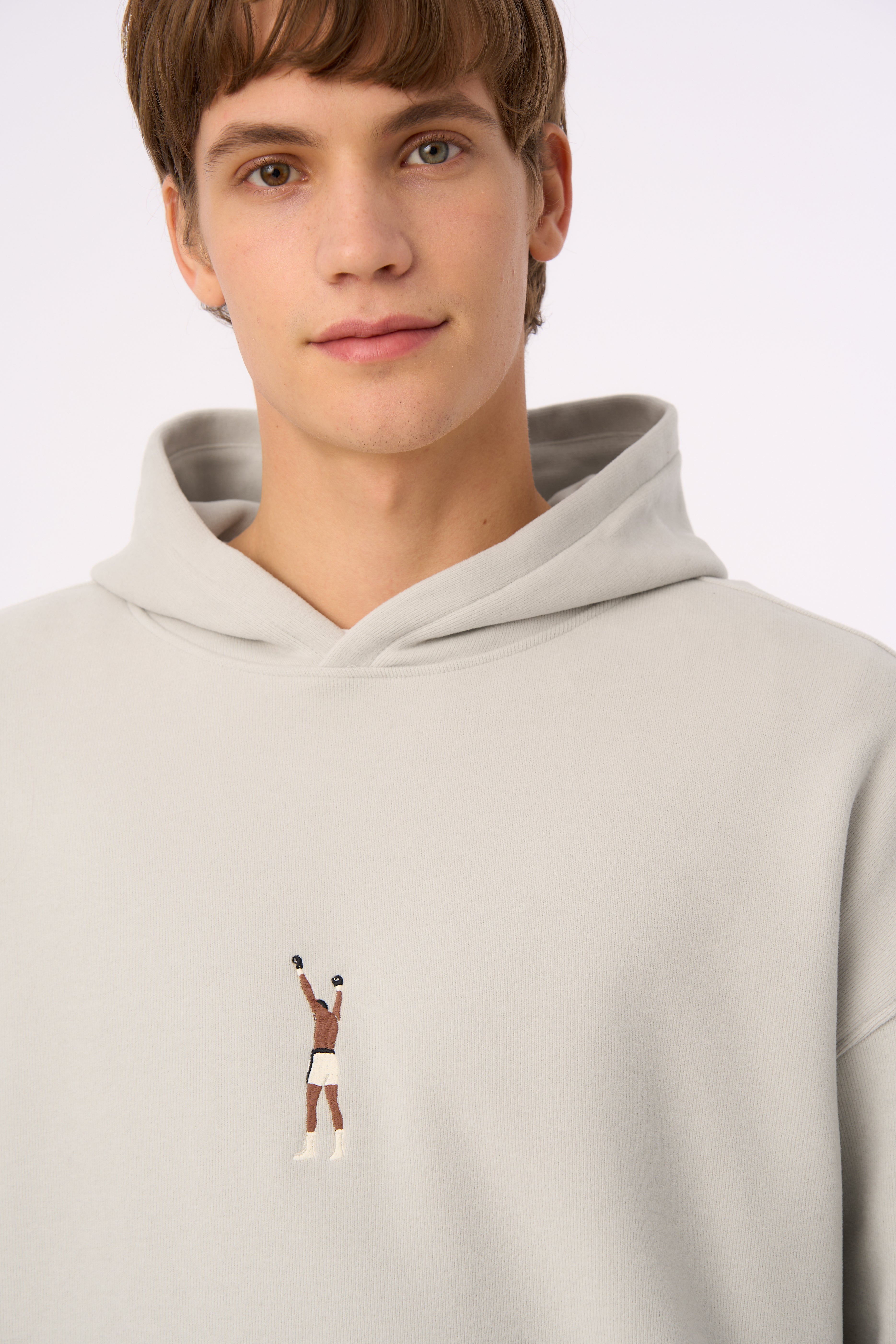 The Greatest SuperSoft Cepli Hoodie - Açık Gri