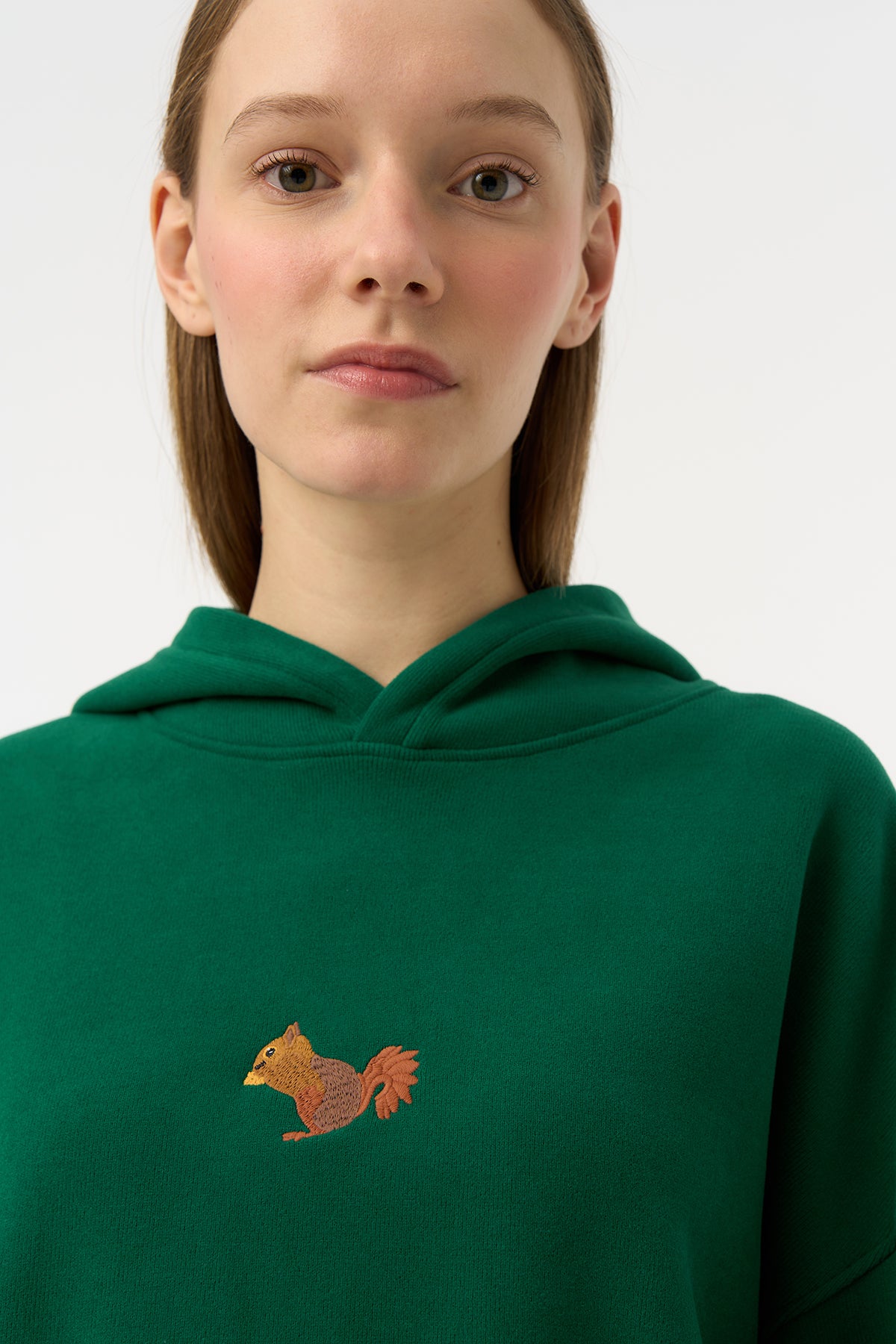 Sincap SuperSoft Hoodie - Nefti Yeşil