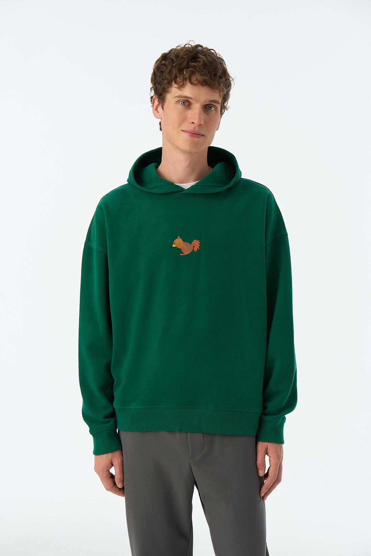 Sincap SuperSoft Hoodie - Nefti Yeşil