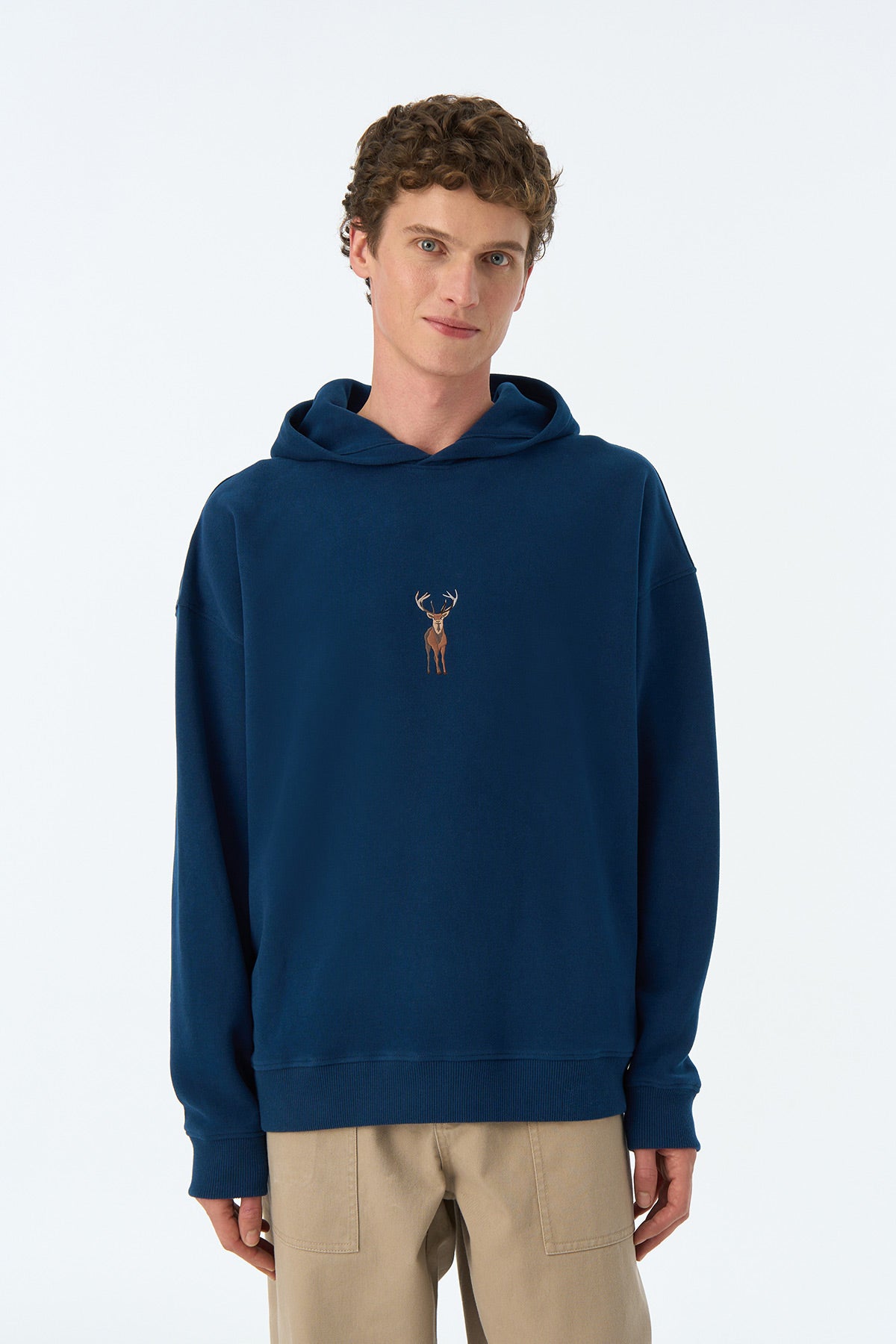 Geyik SuperSoft Hoodie - Lacivert