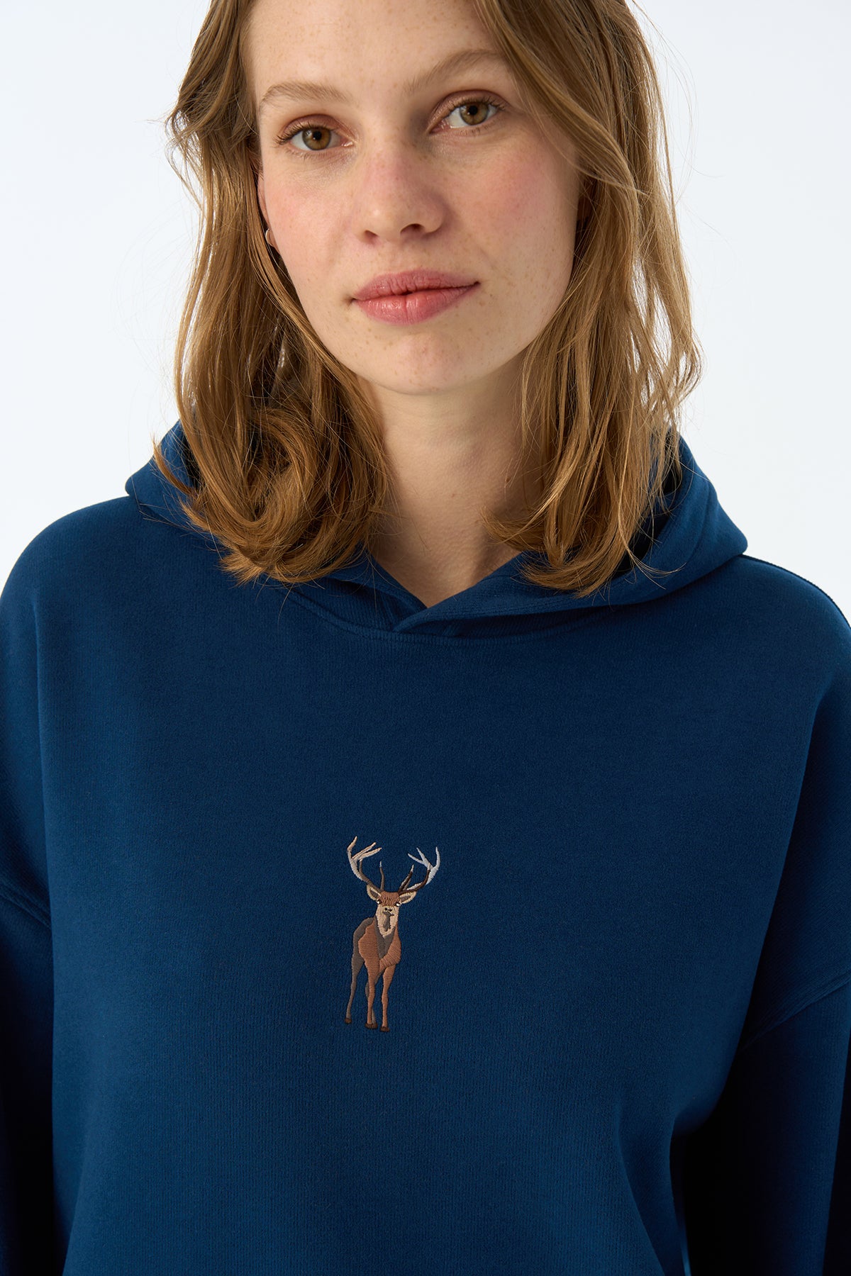 Geyik SuperSoft Hoodie - Lacivert