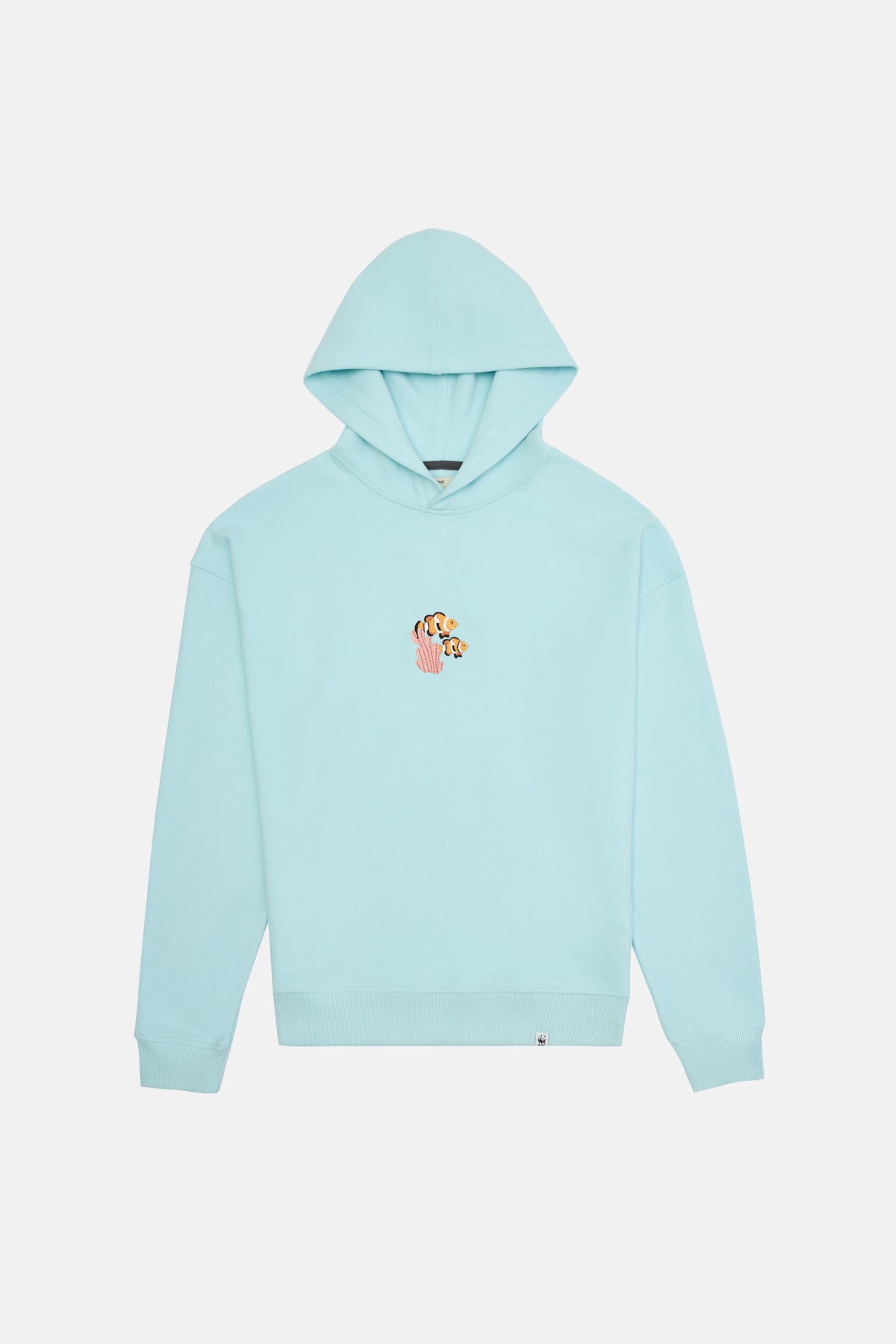 Palyaço Balığı SuperSoft Hoodie - Mint Mavi