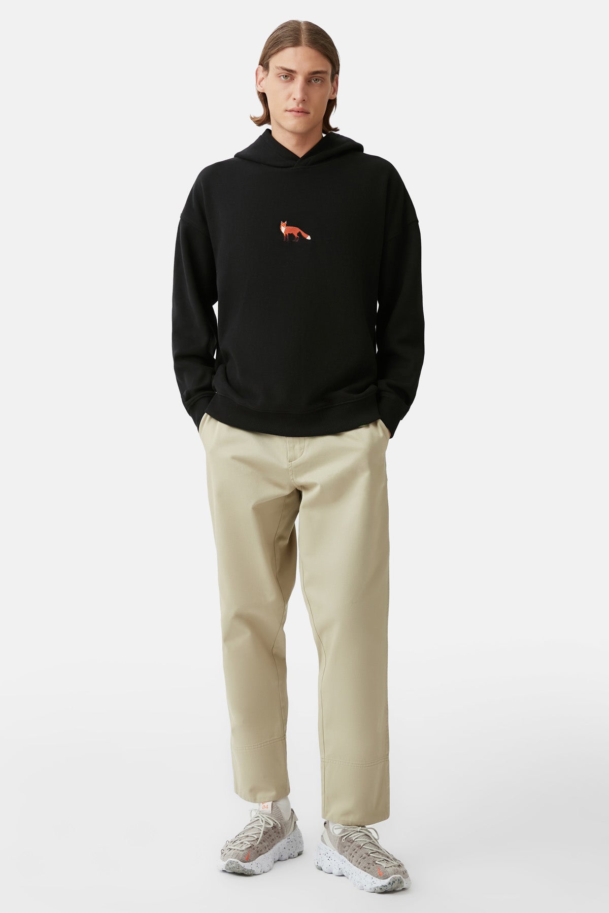 Kızıl Tilki SuperSoft Hoodie - Siyah