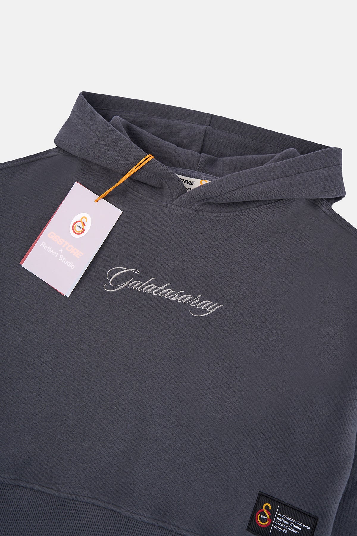 GS 1905 Kadın Crop SuperSoft Hoodie - Antrasit